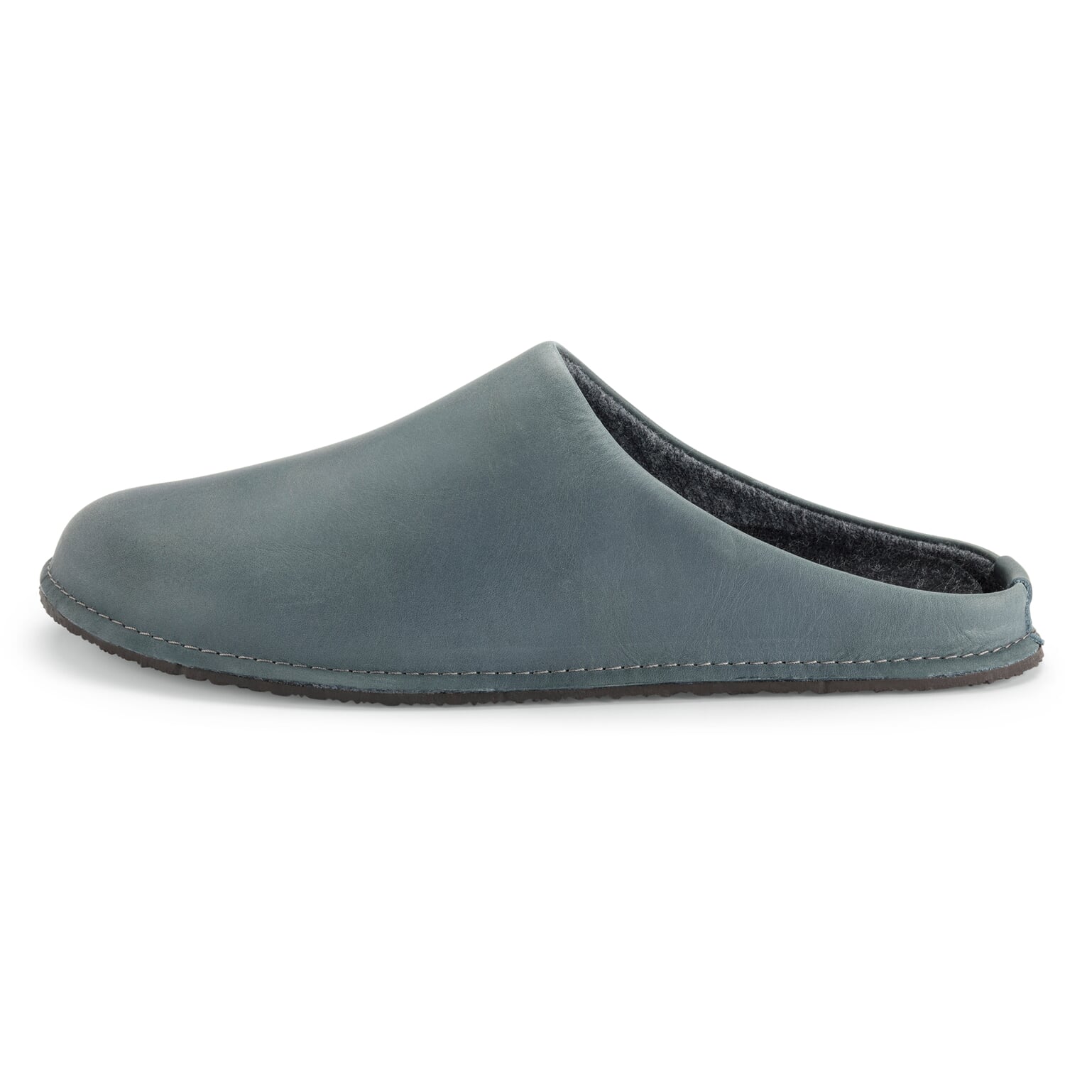 Unisex leather slipper