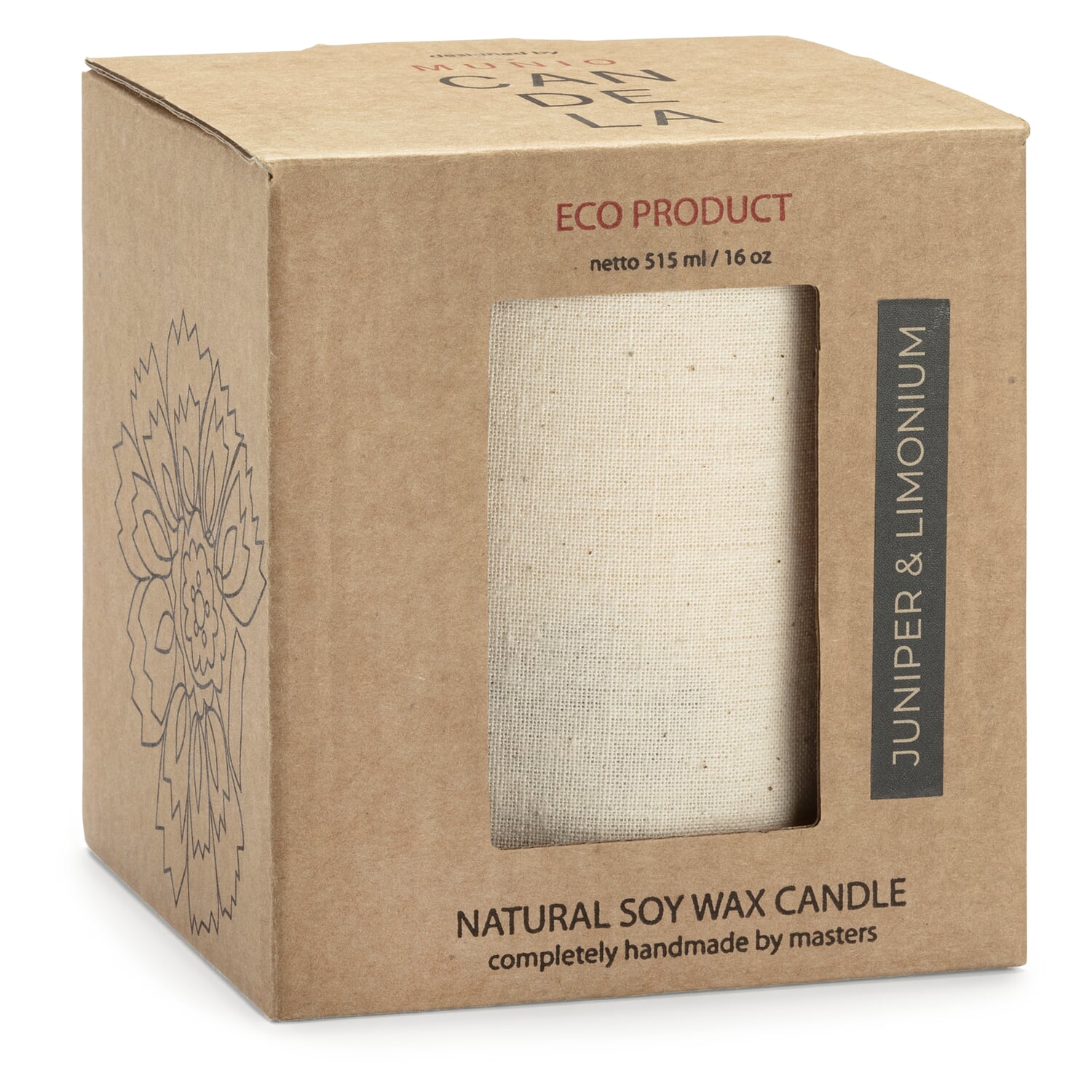 Candle with fragrance