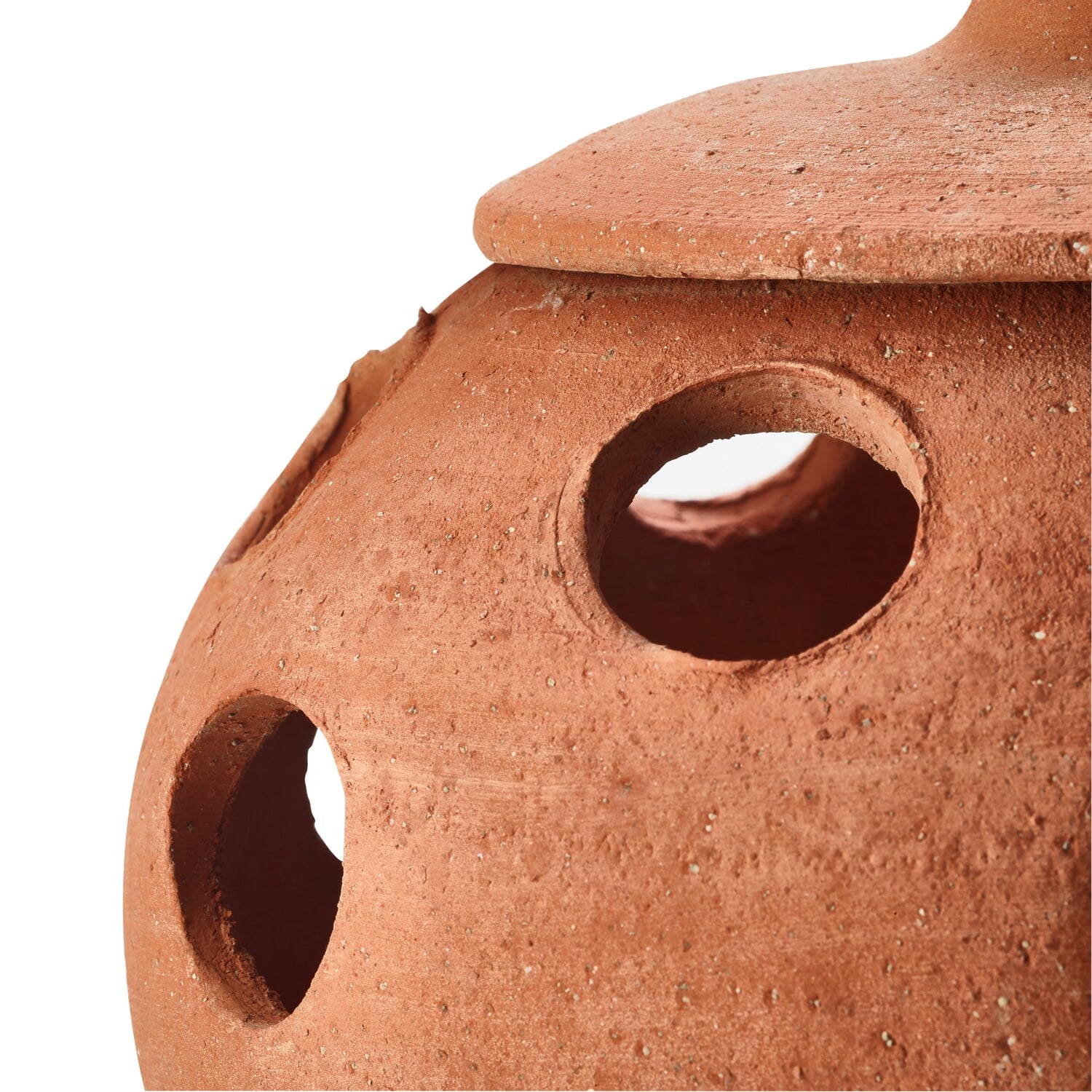 Garden lantern terracotta