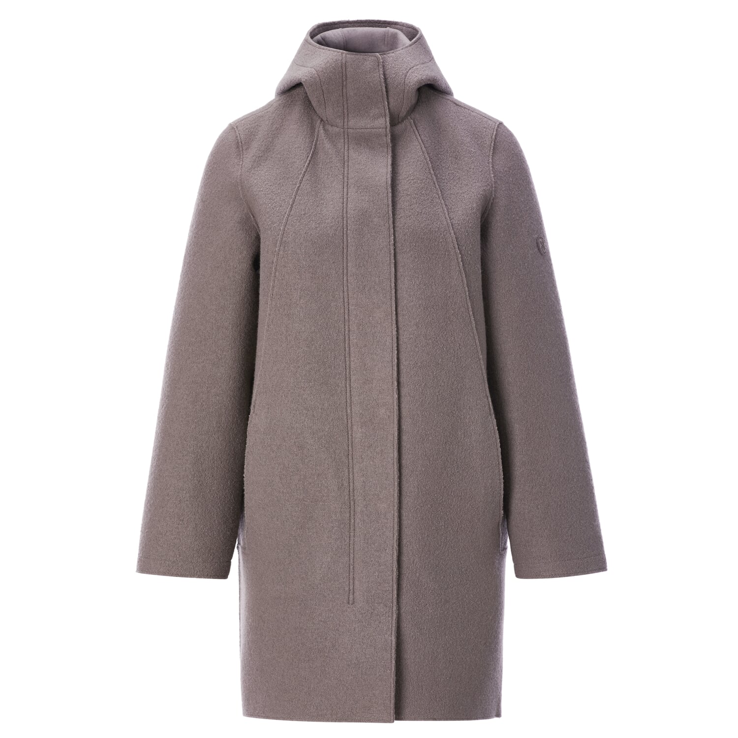 Women's wool parka