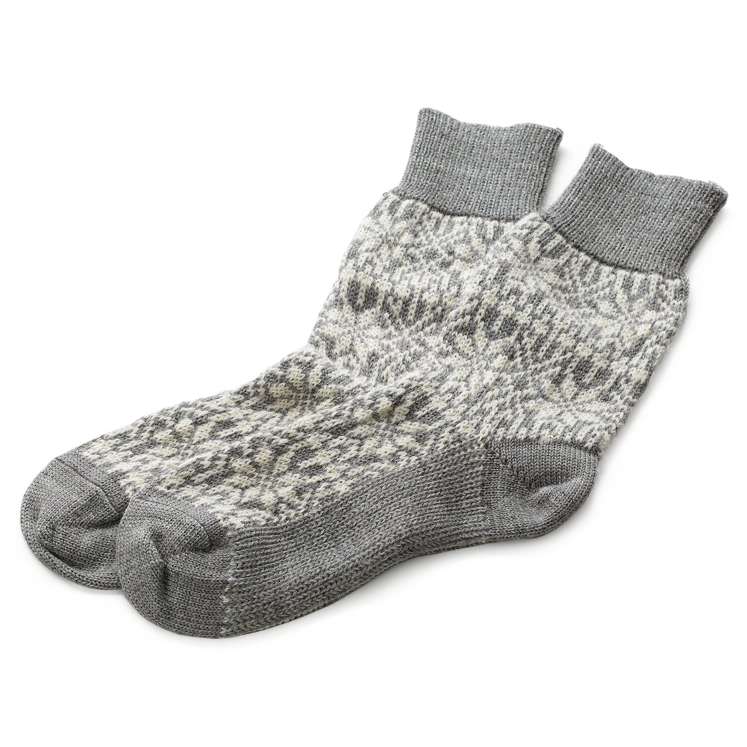 Sock jacquard virgin wool