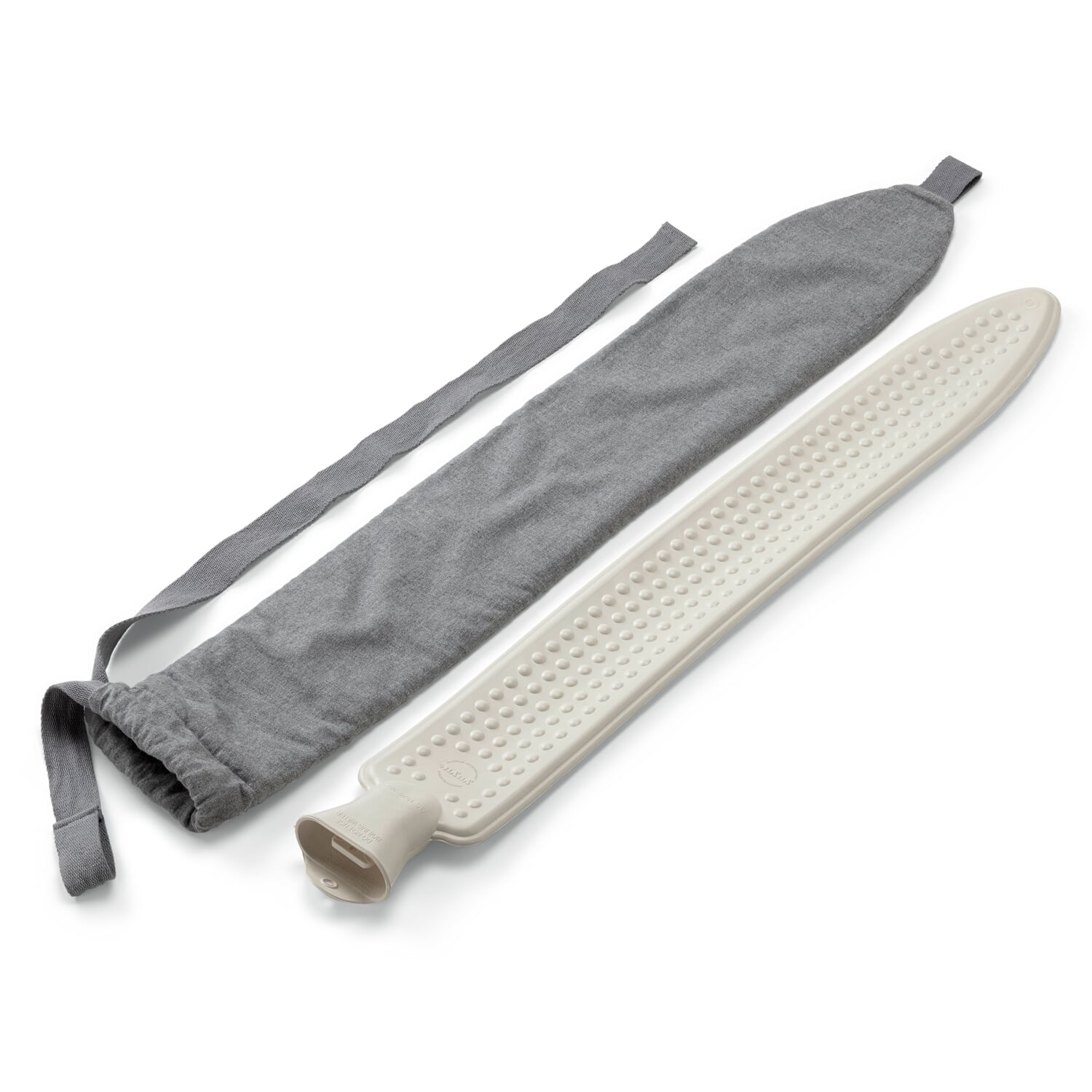 Long cool and hot water bottle