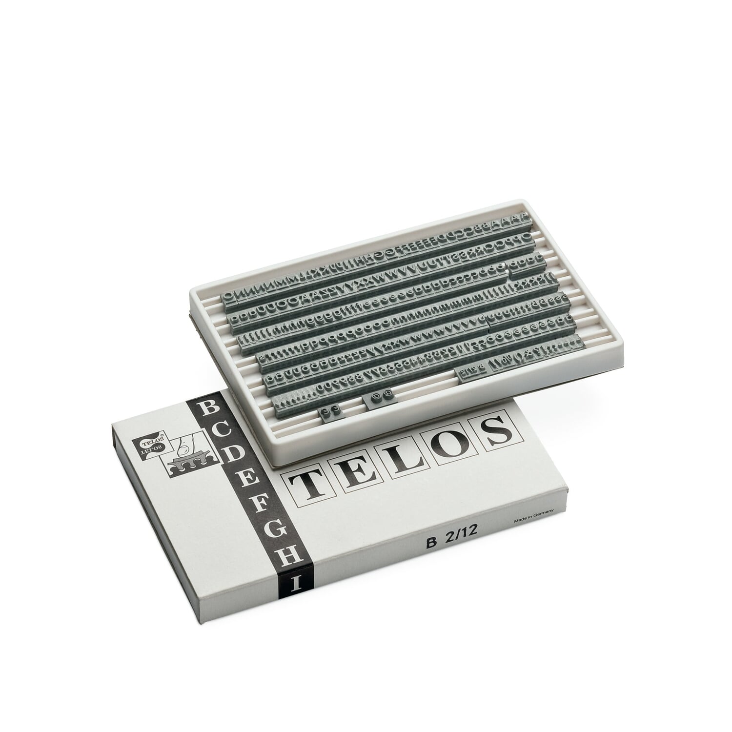 Type set rubber 240 characters