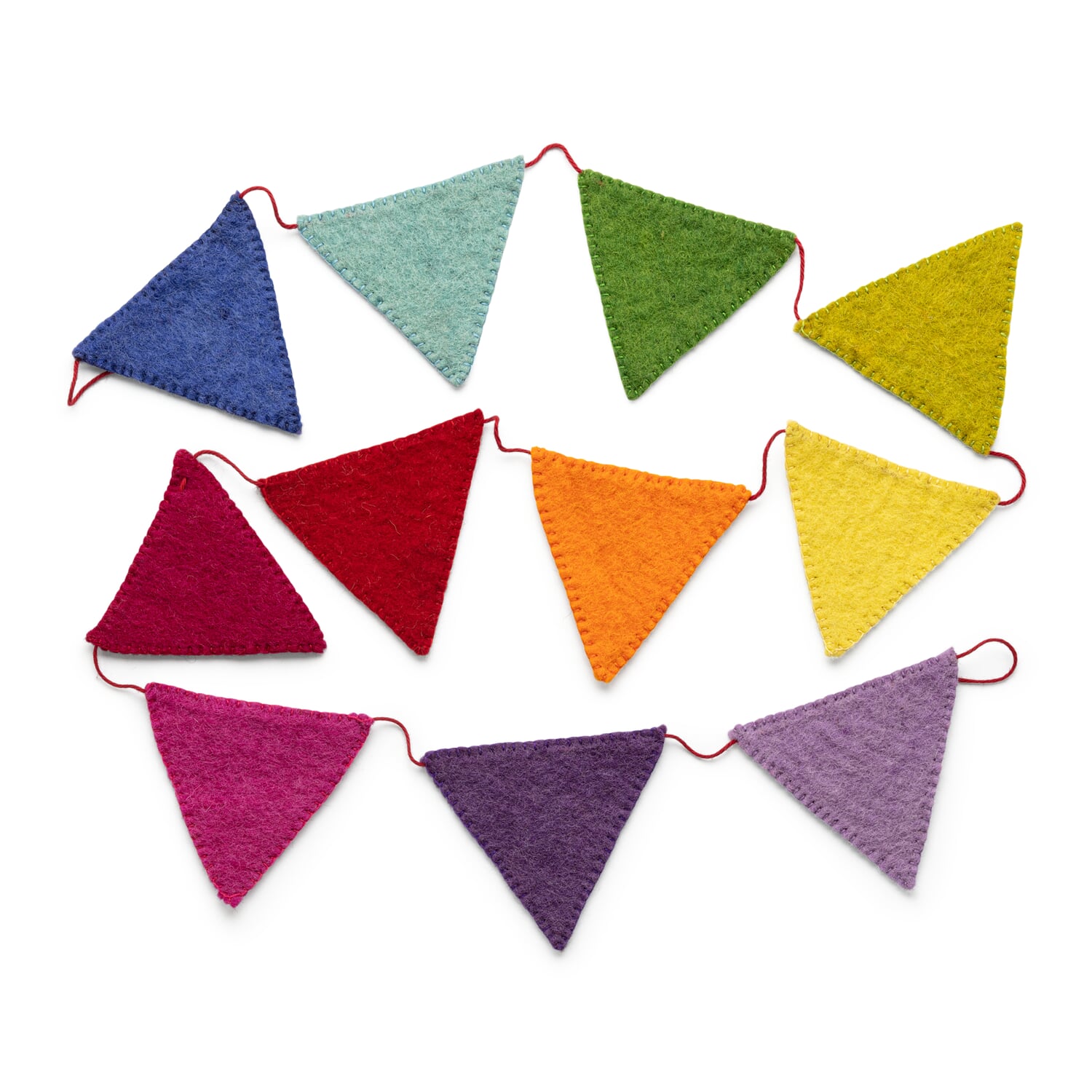 Pennant chain felt