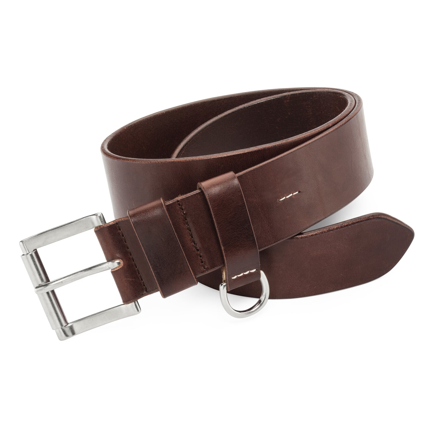 Cowhide belt D-ring