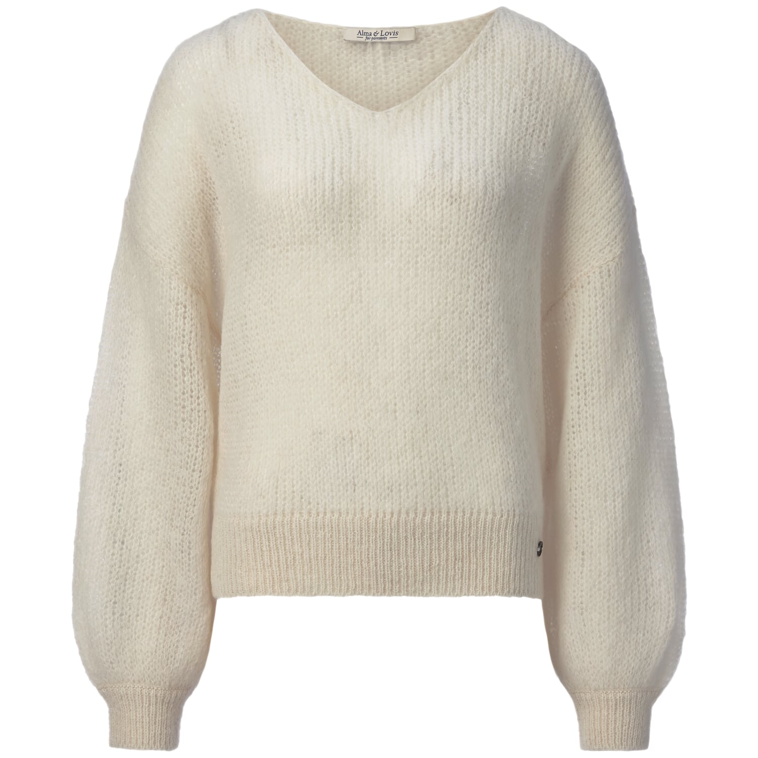 Ladies sweater V-neck