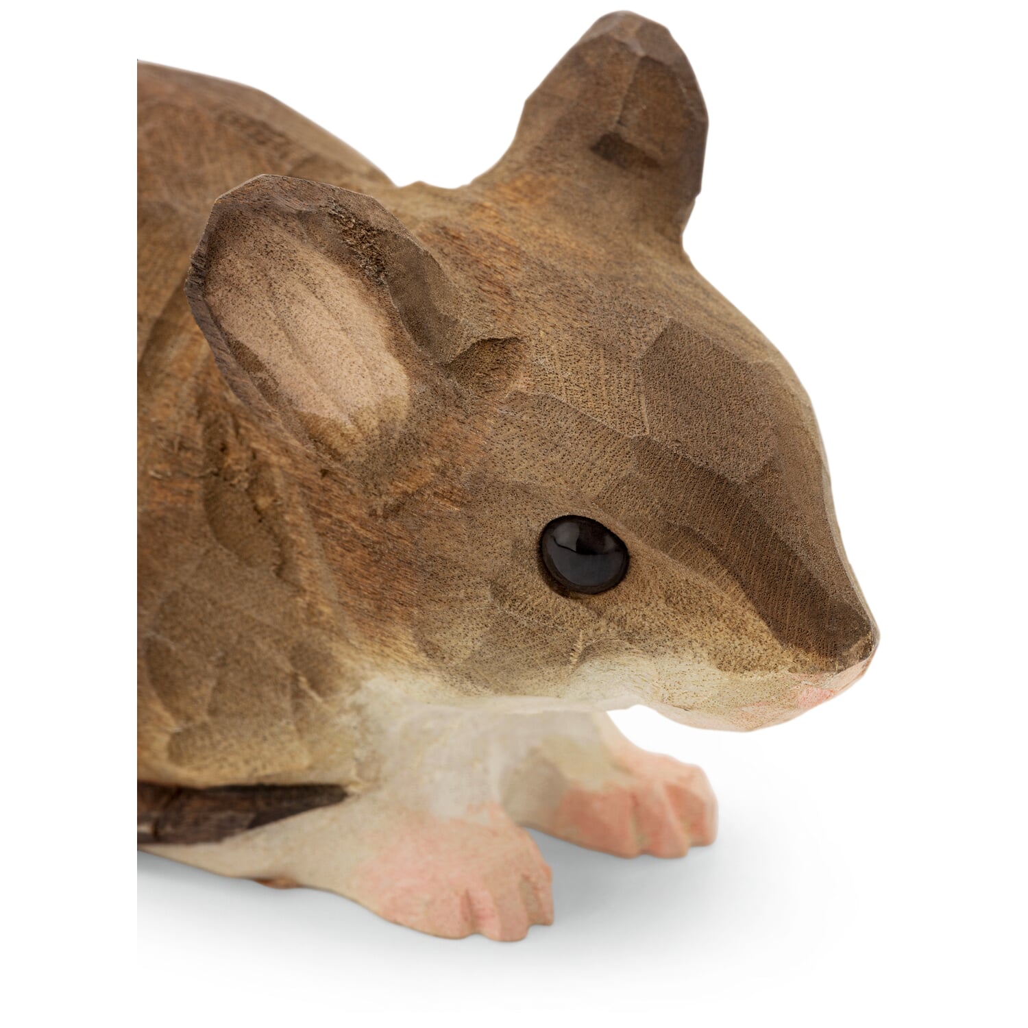 Forest mouse hand-carved in lime wood