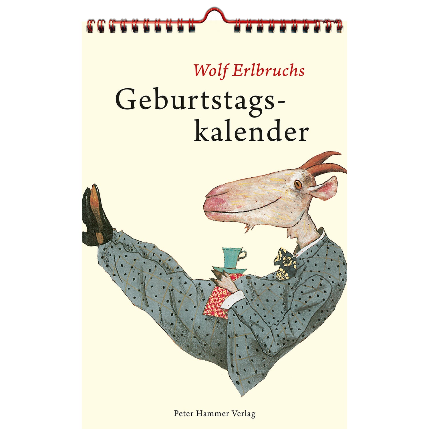 Wolf Erlbruch's birthday calendar