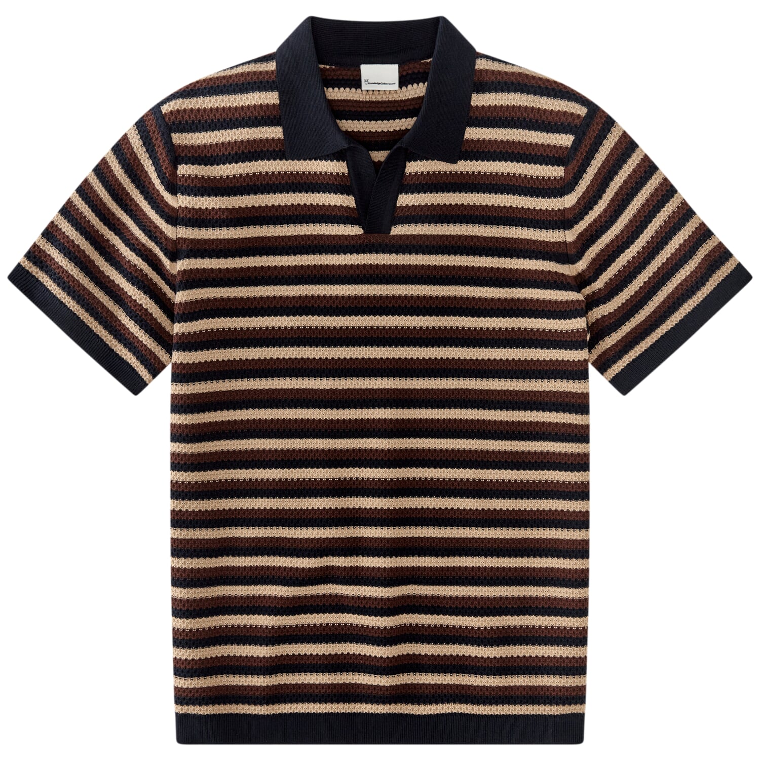 Men's knitted polo