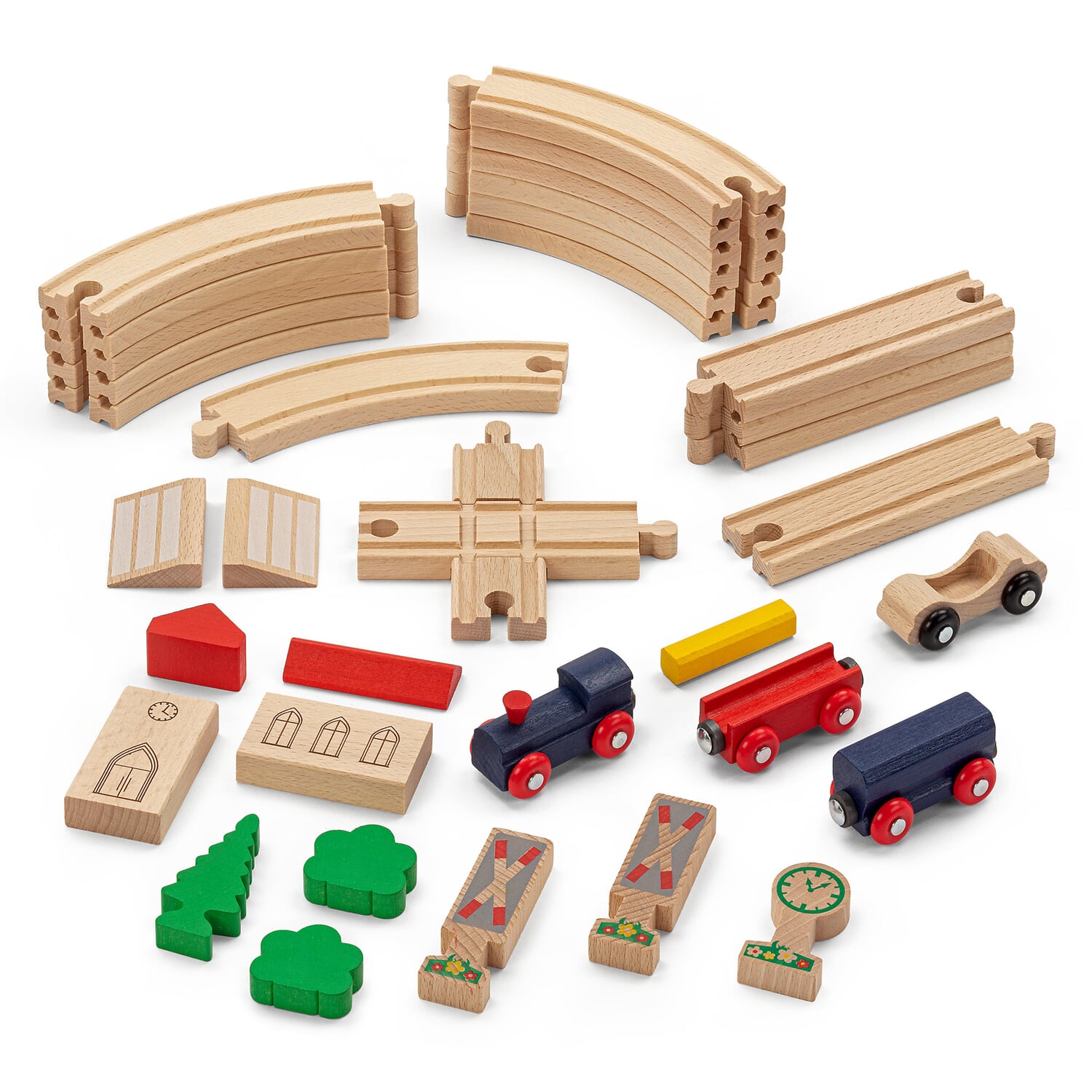 Wooden railroad