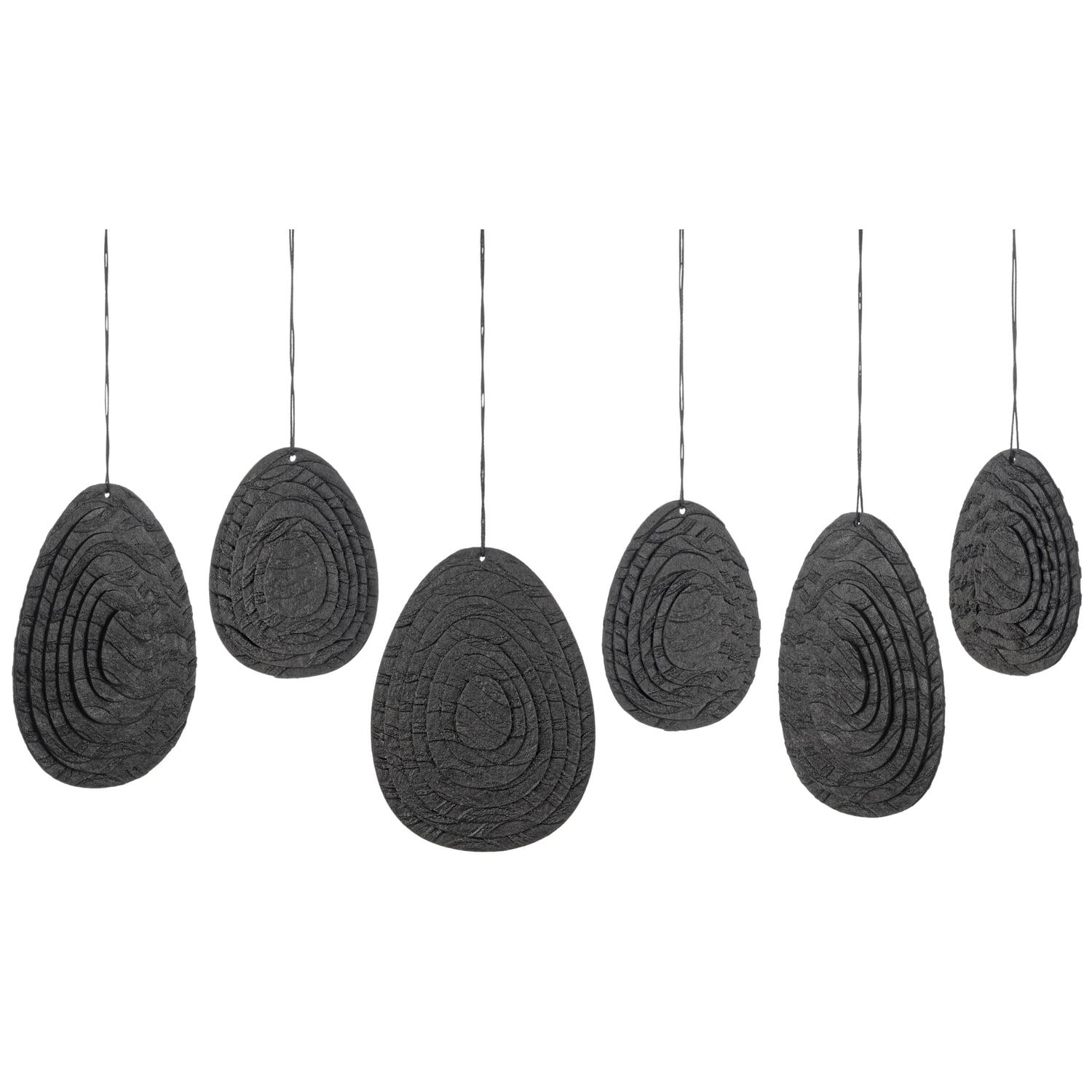 Easter eggs recycled paper