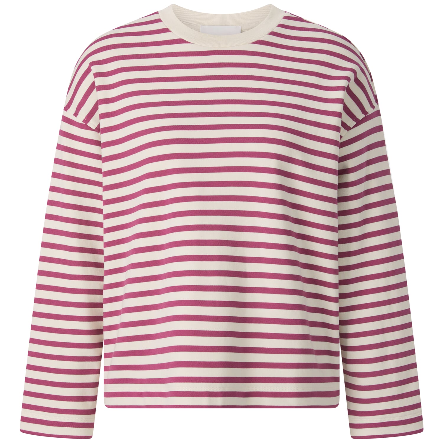 Ladies sweatshirt striped