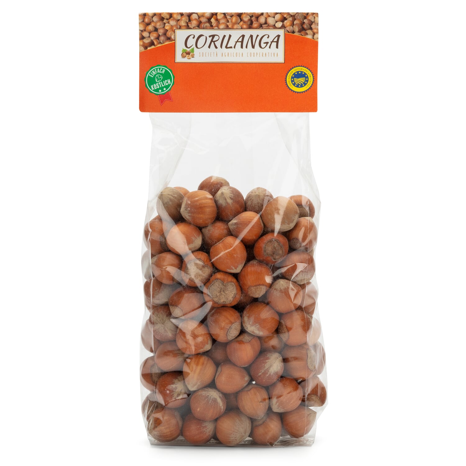 Piedmont hazelnuts in shell