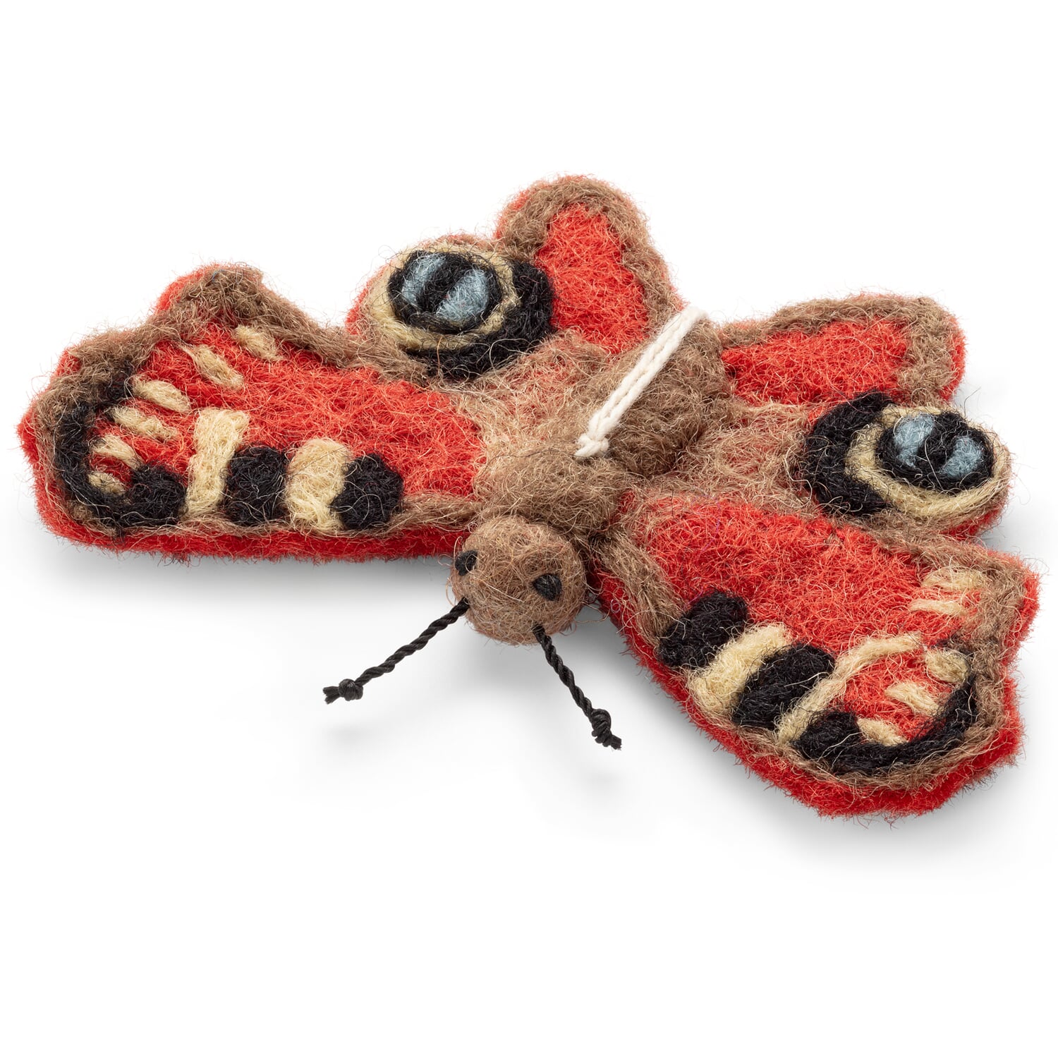Butterfly felt - peacock eye