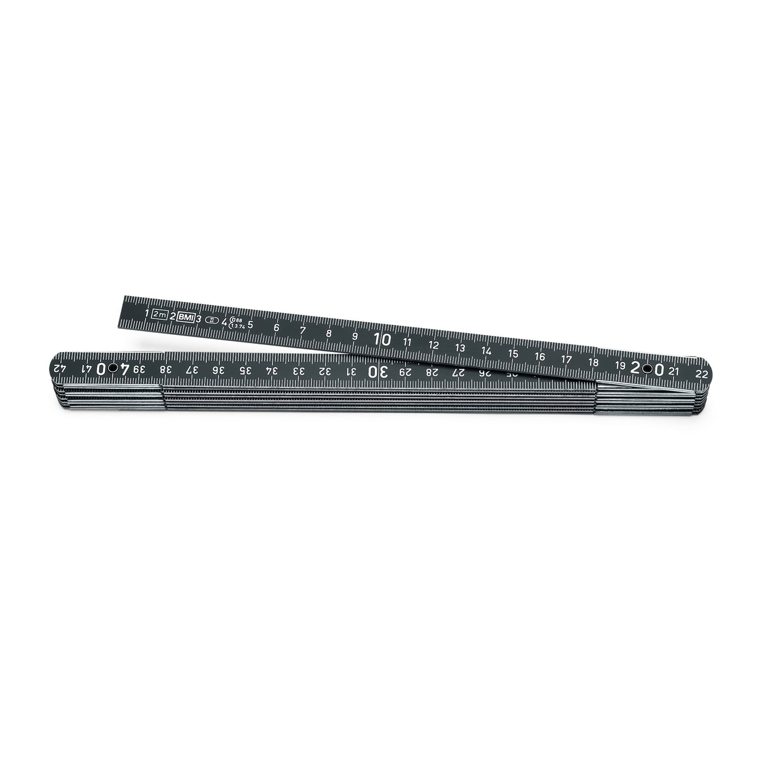 BMI folding rule aluminum