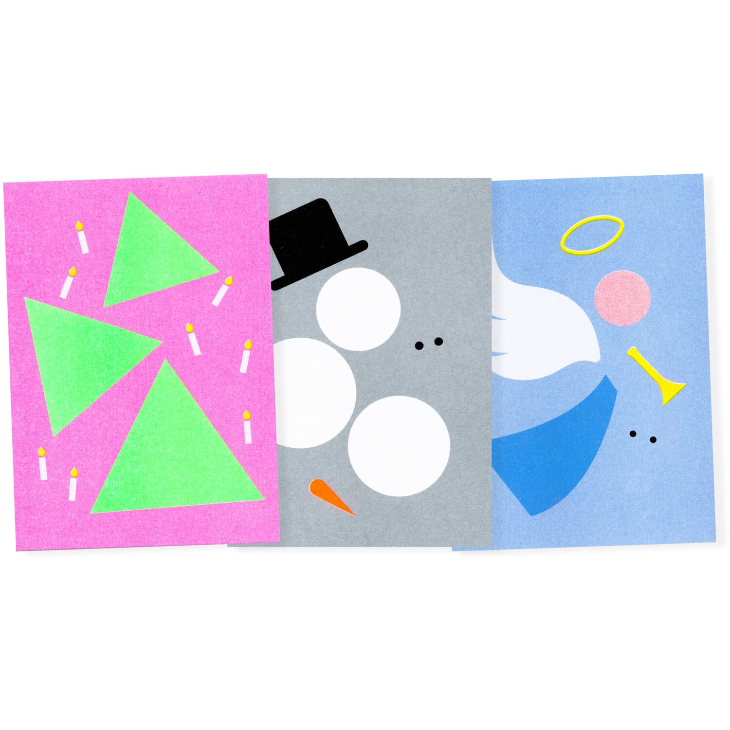 Riso Winter postcard set