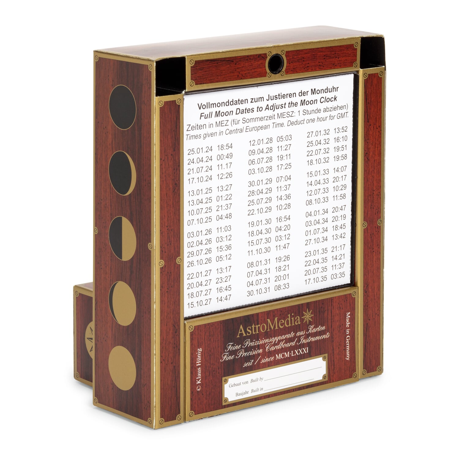 AstroMedia moon clock