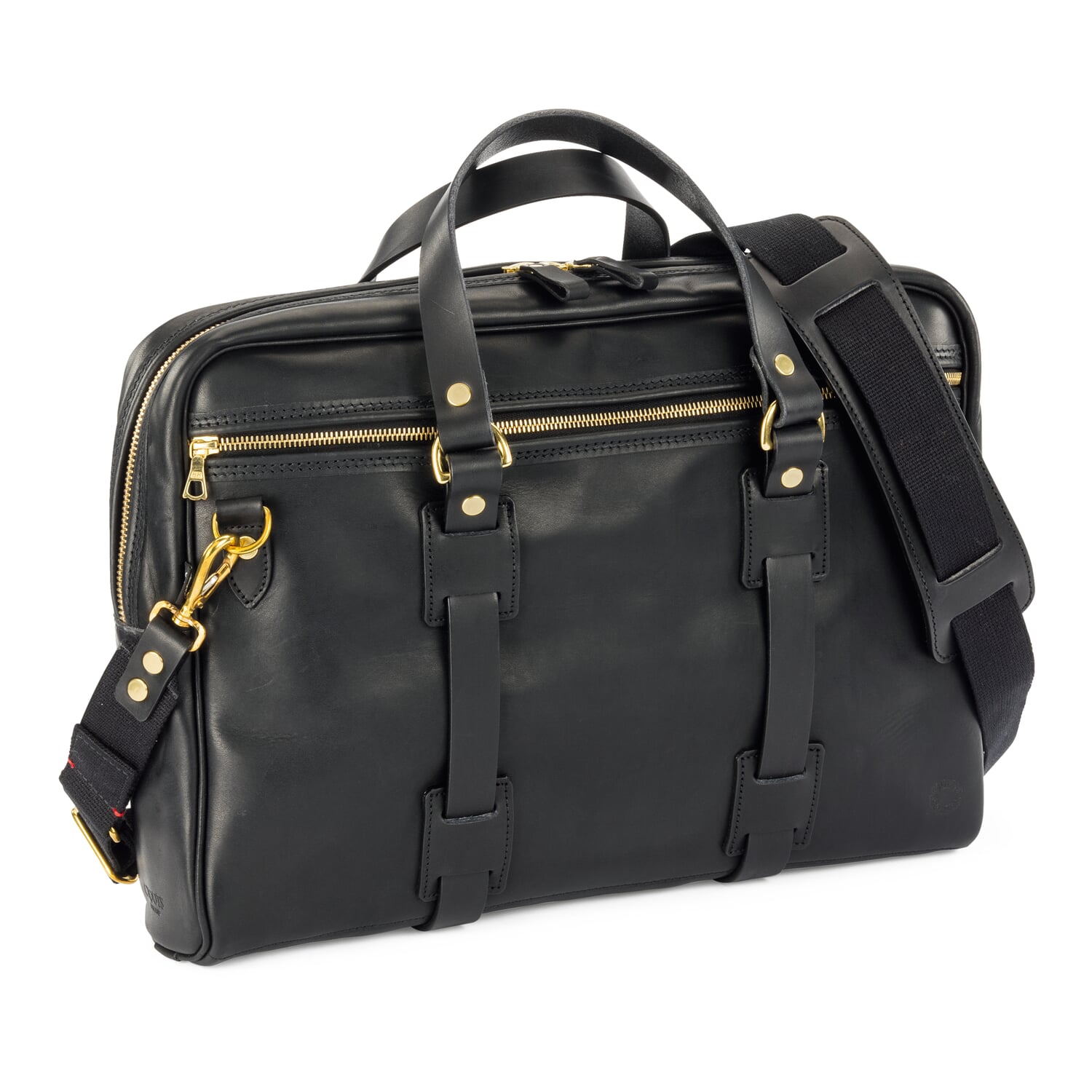 Croots leather laptop bag