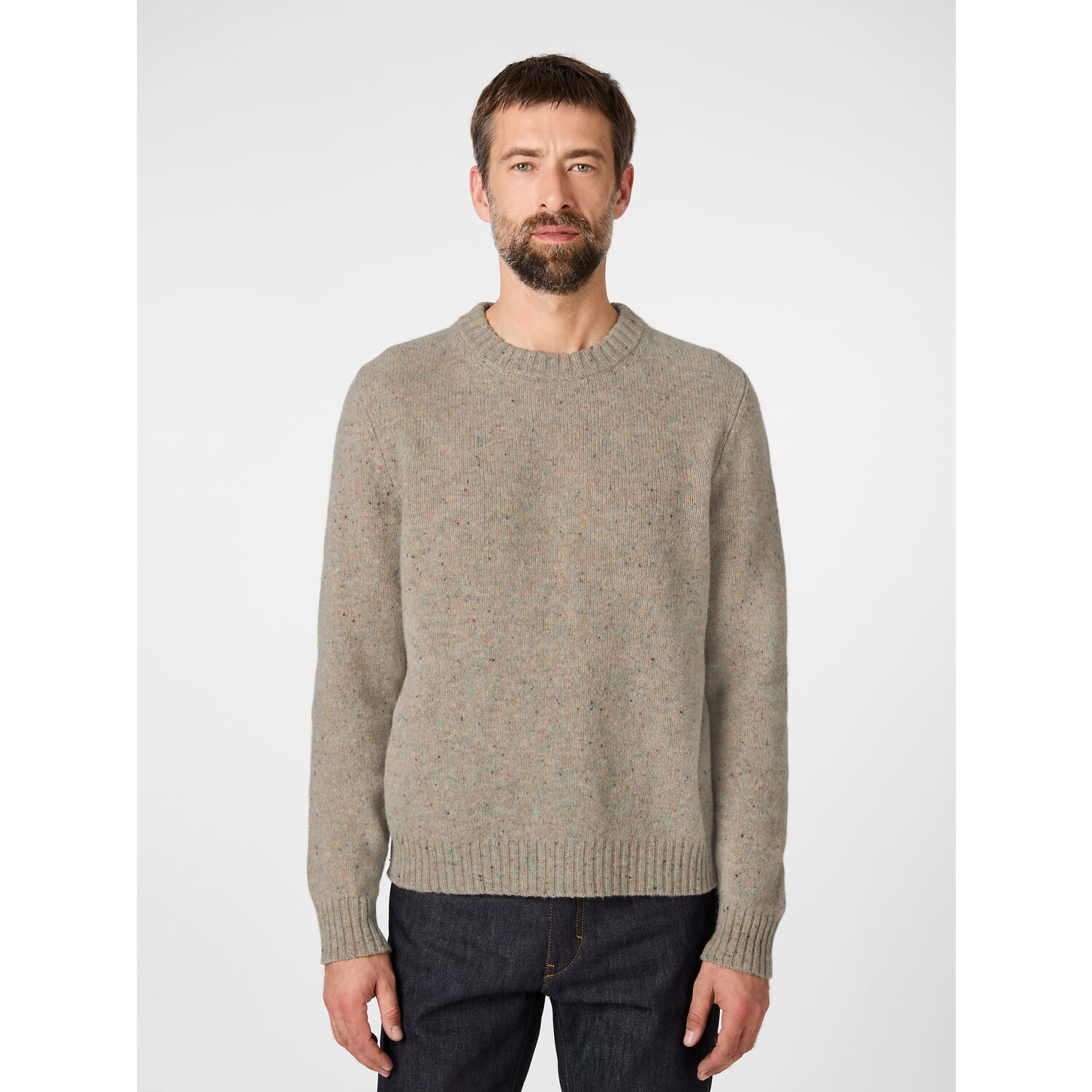Men's shetland sweater