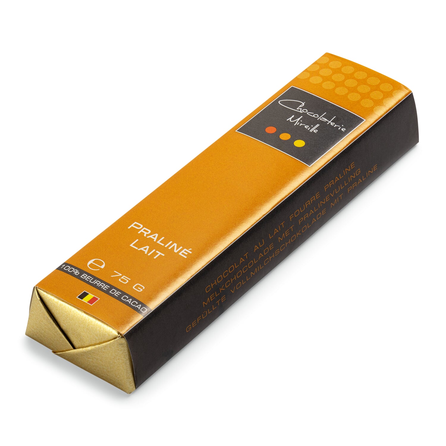 Belgian chocolate bar Pralin&eacute; Lait