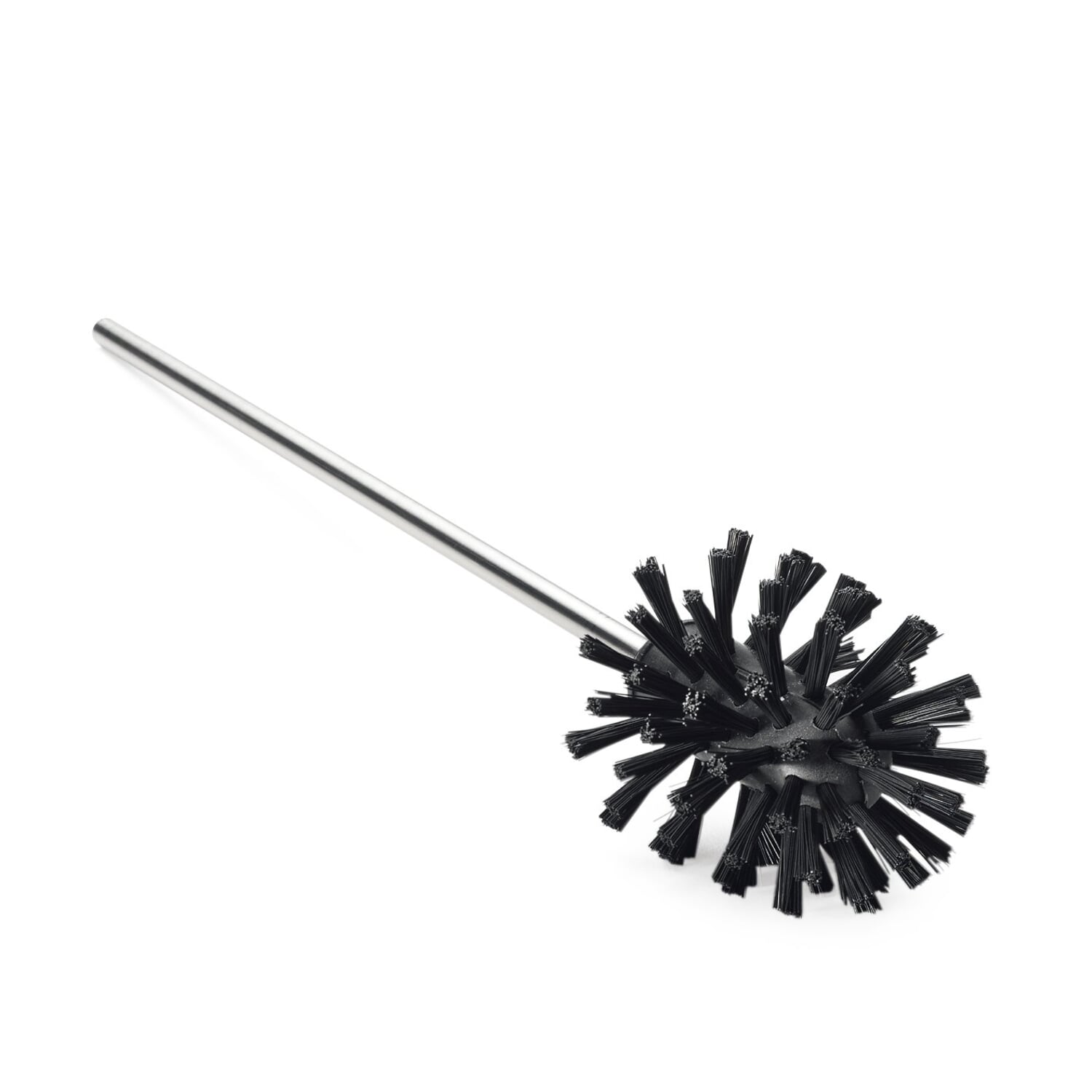 Toilet brush stainless steel rod