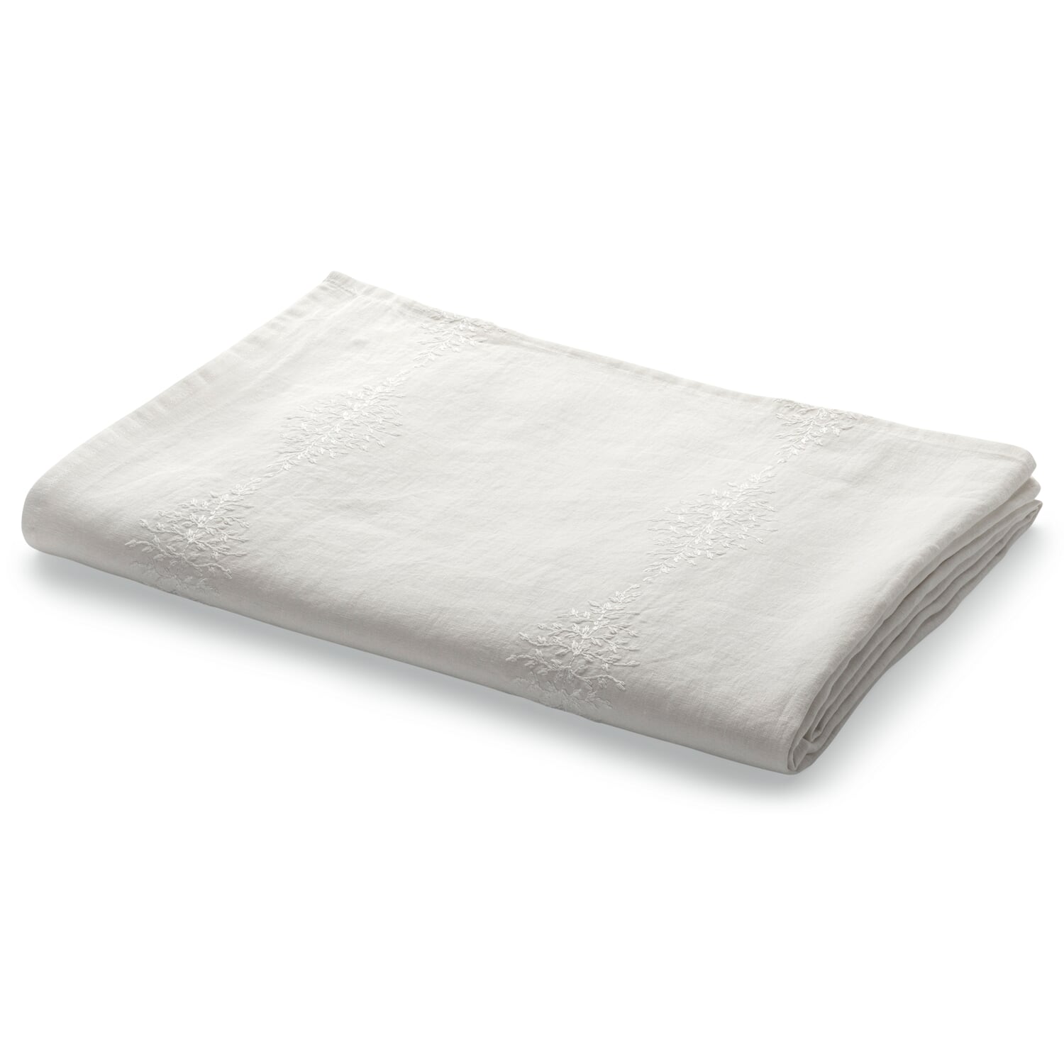 Tablecloth linen leaf tendril