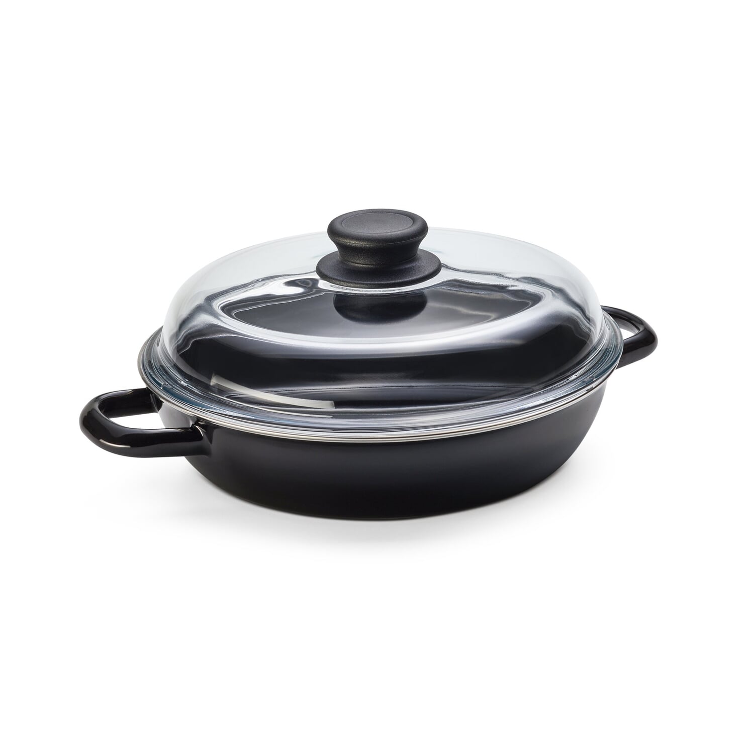 Riess braising pan enamel