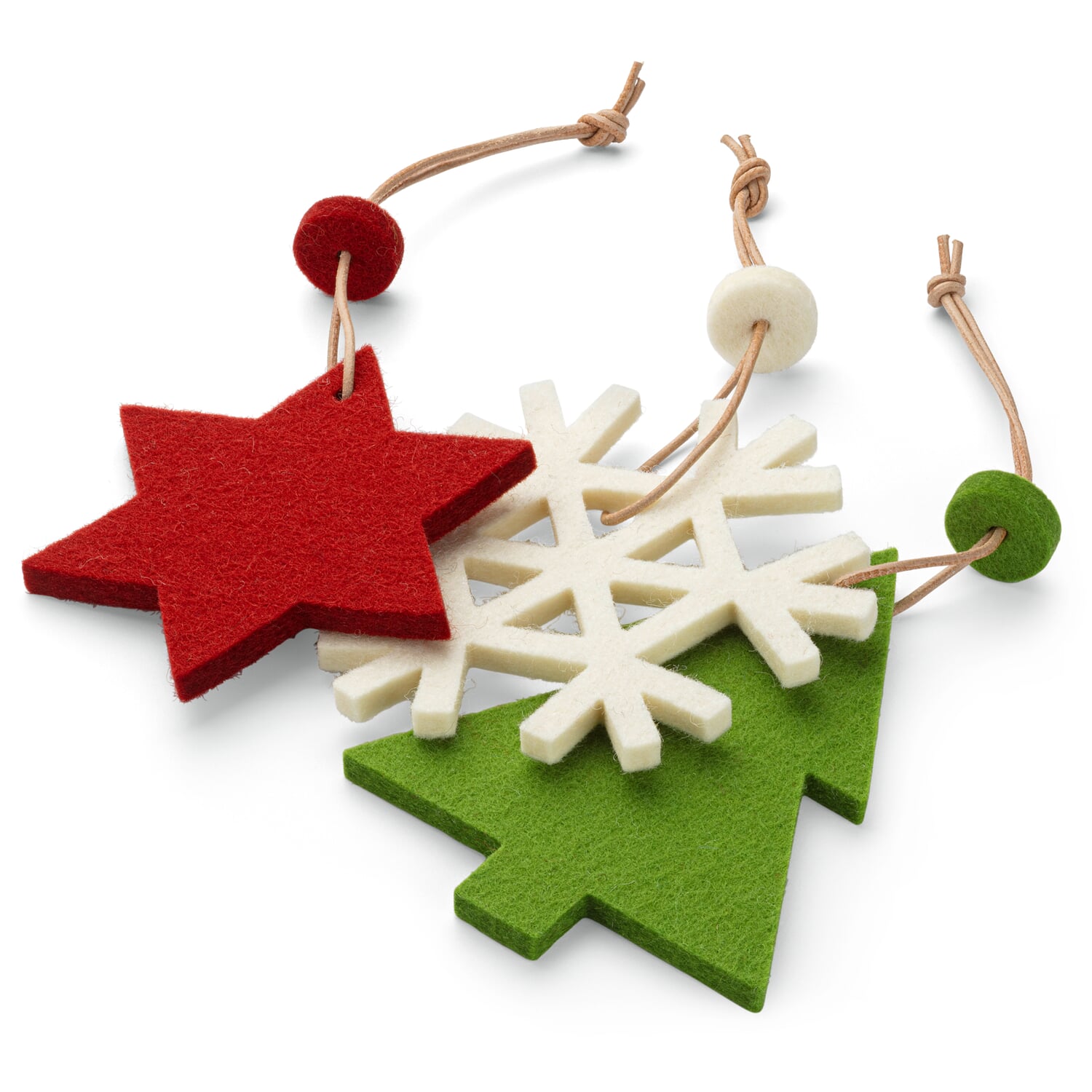 Felt Christmas decorations