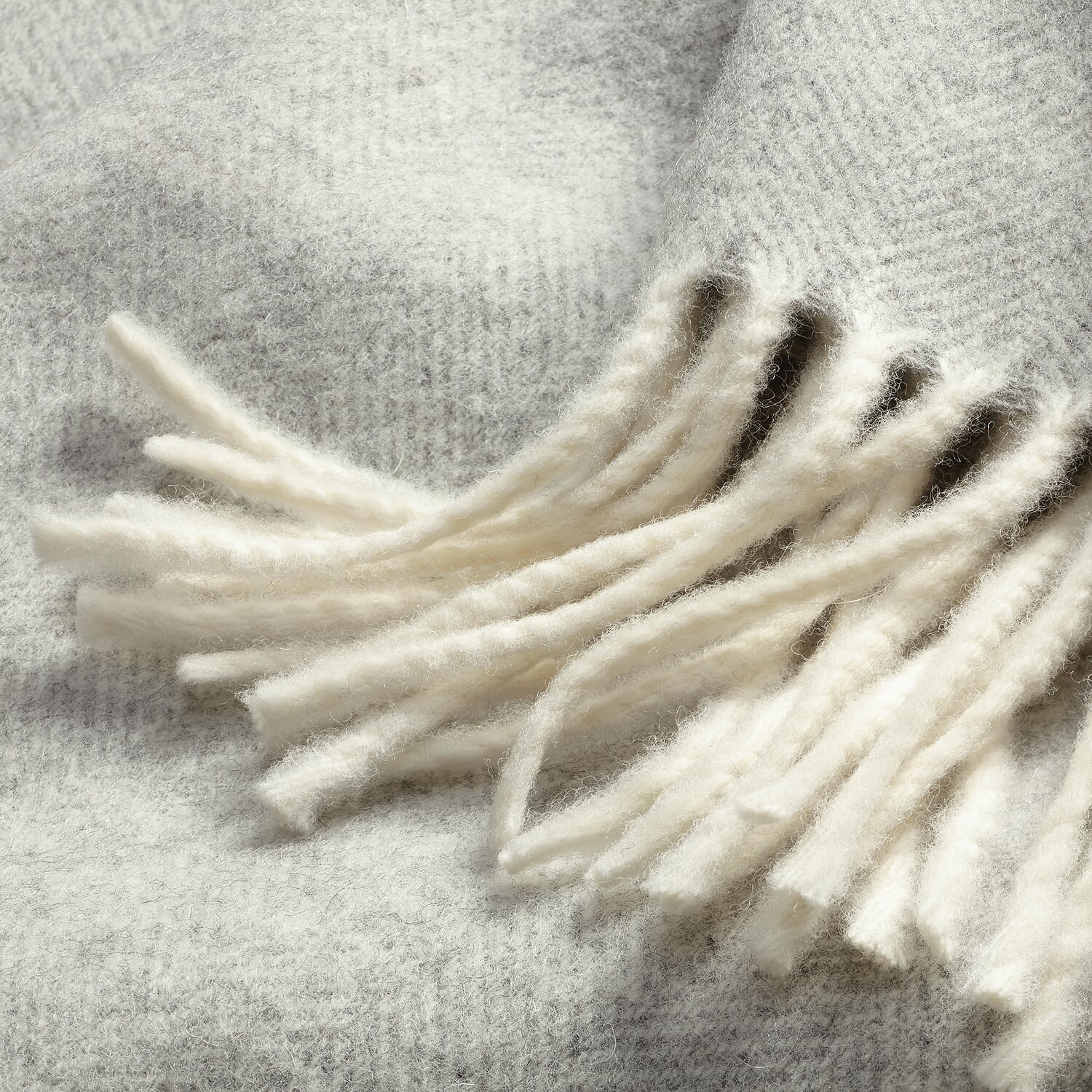 Blanket lambswool herringbone