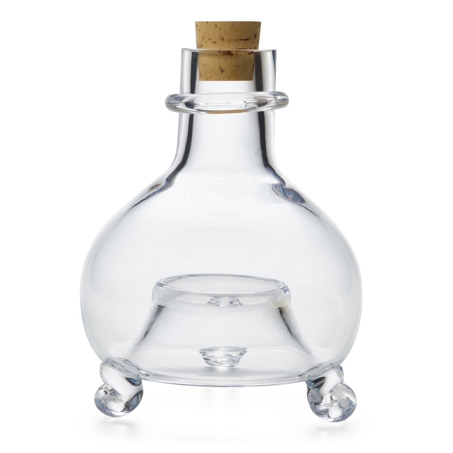 Insect trap glass mouth blown