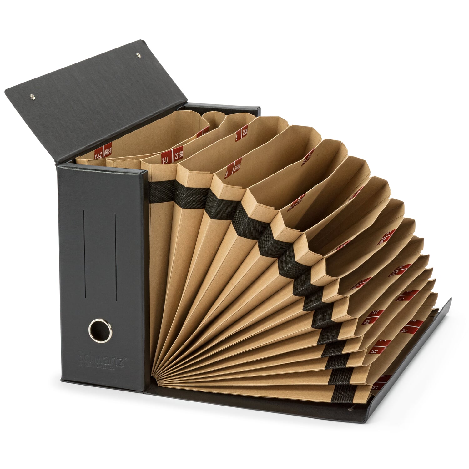 Fan folder cardboard