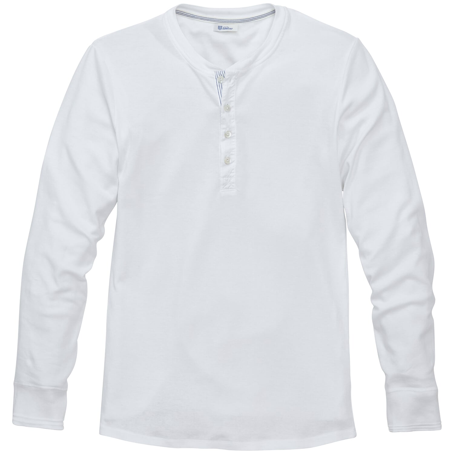 Men's Henley shirt long sleeve