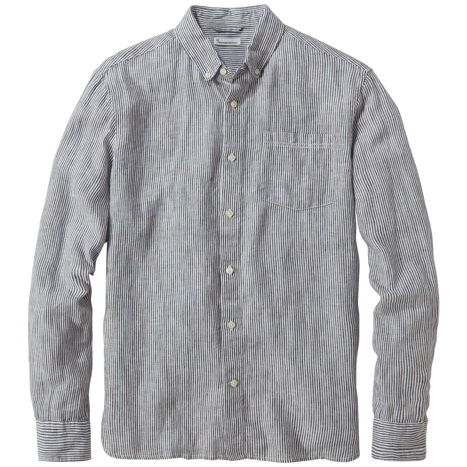 Men's striped linen shirt