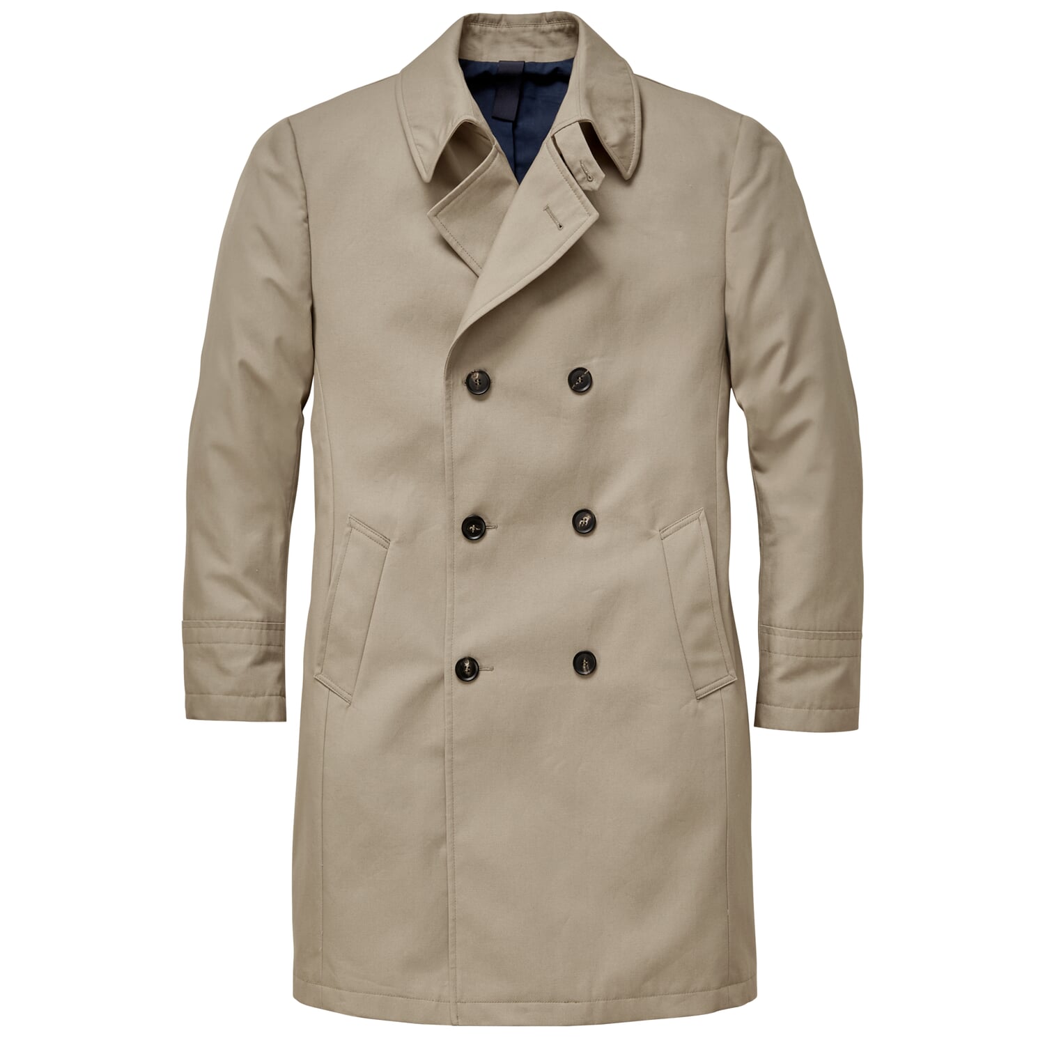 Men coat double breasted