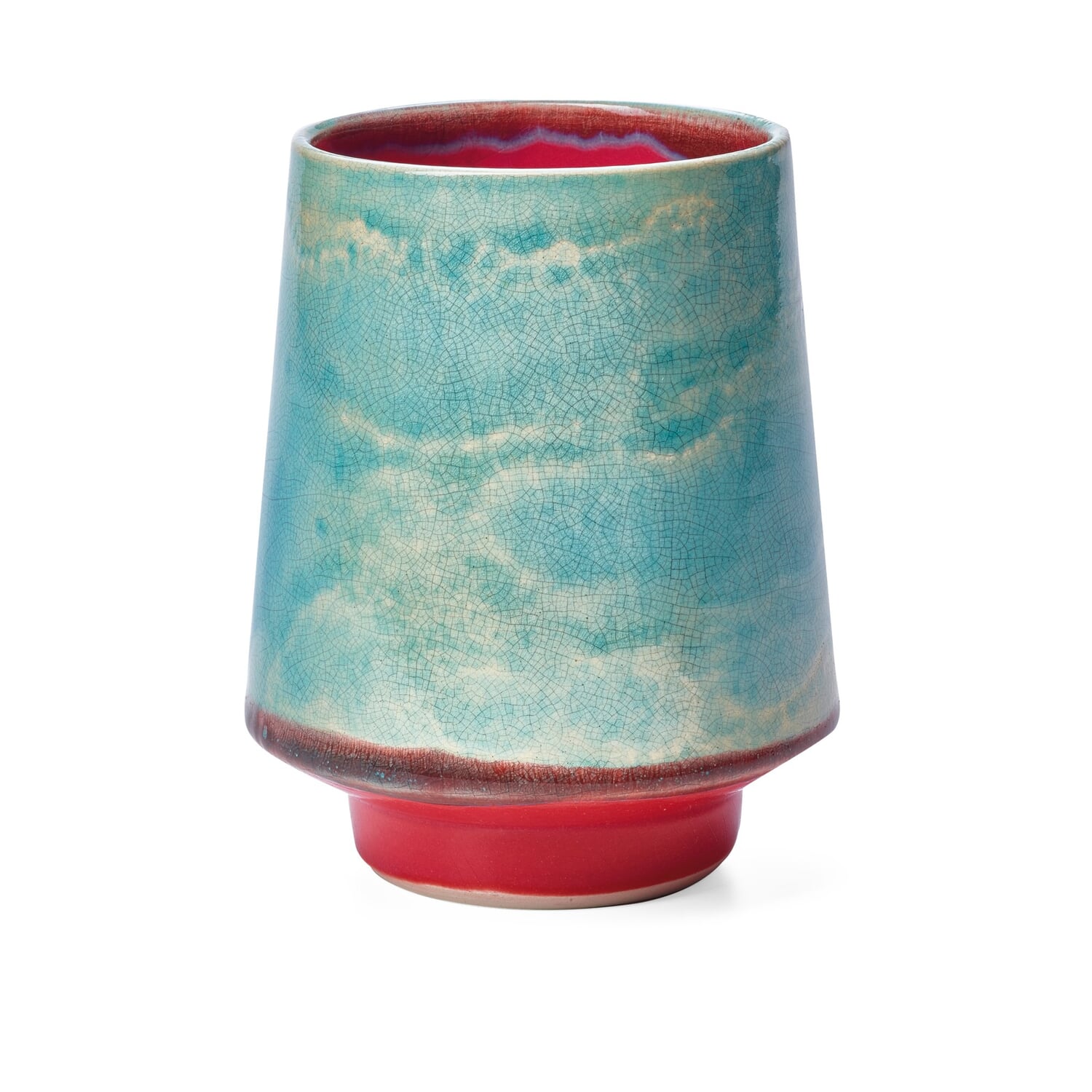 Bogler drinking vessel sky blue raspberry