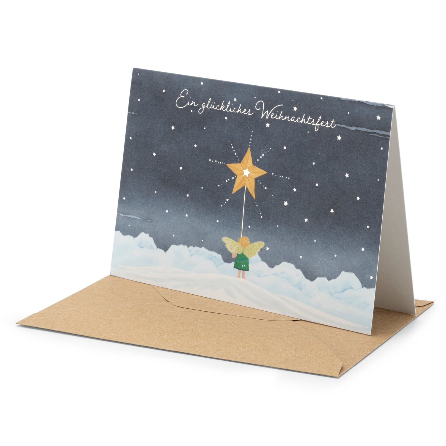 Greeting card recycled paper