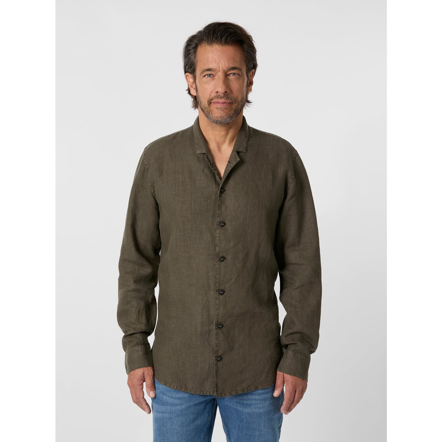 Men linen shirt