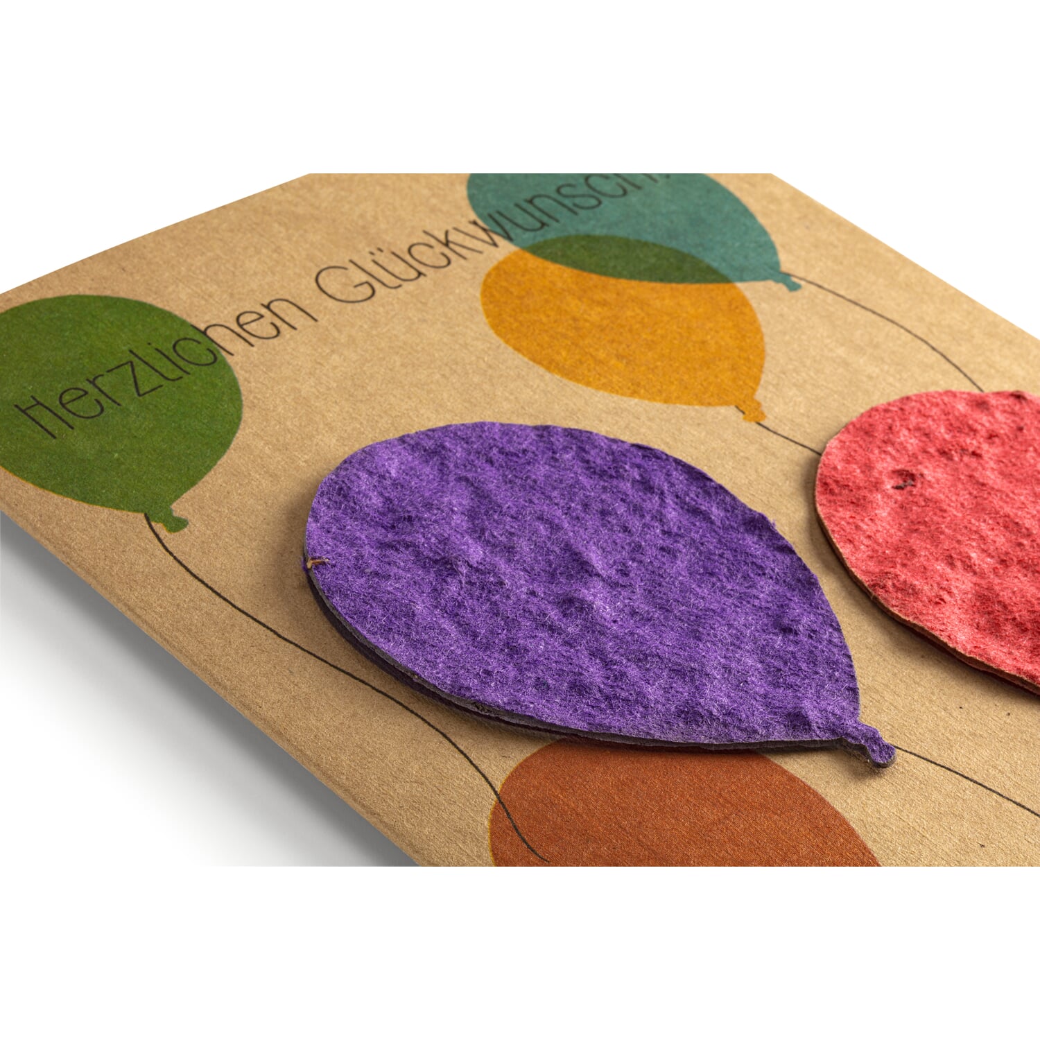 Greeting cards with wildflower seeds