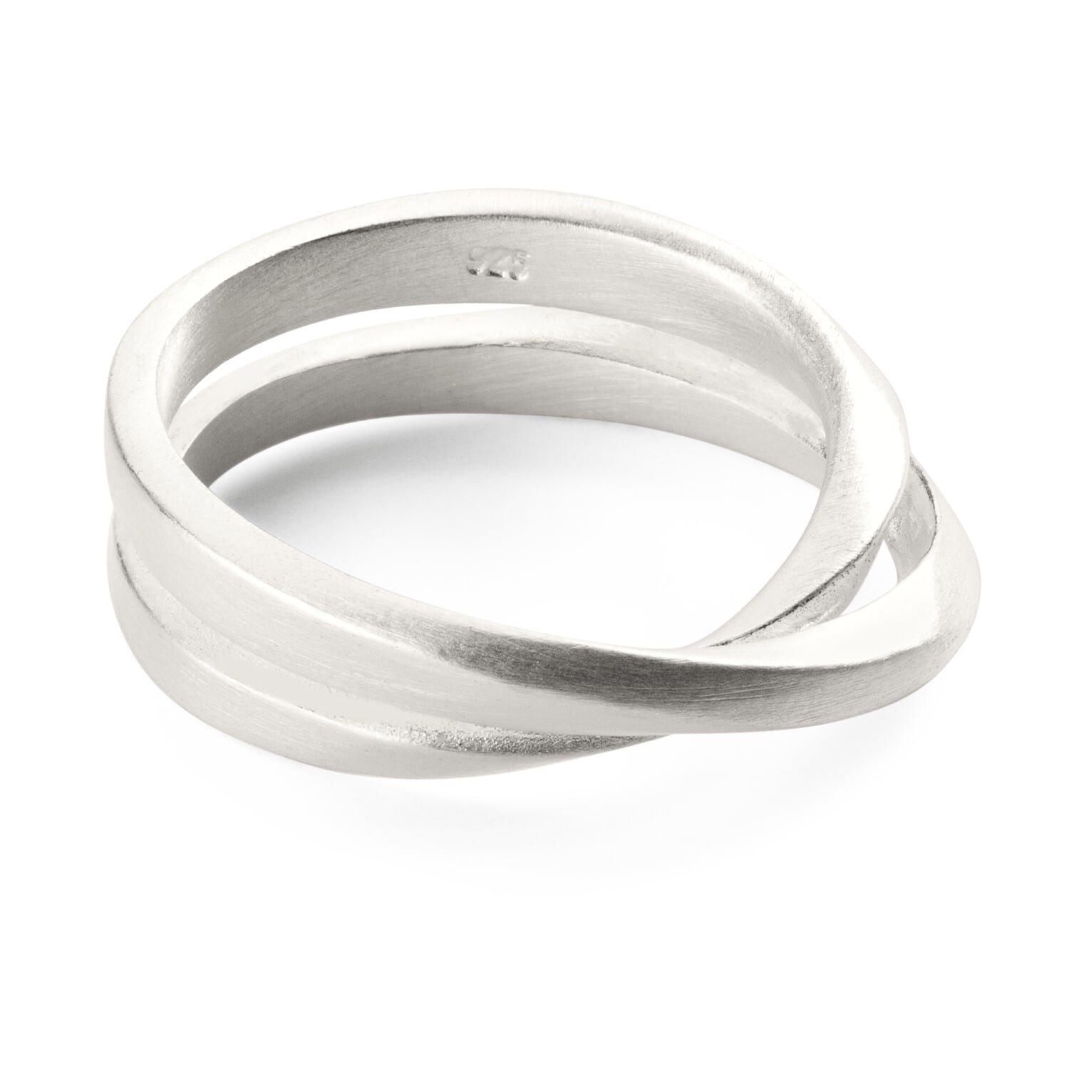 M?bius ring silver