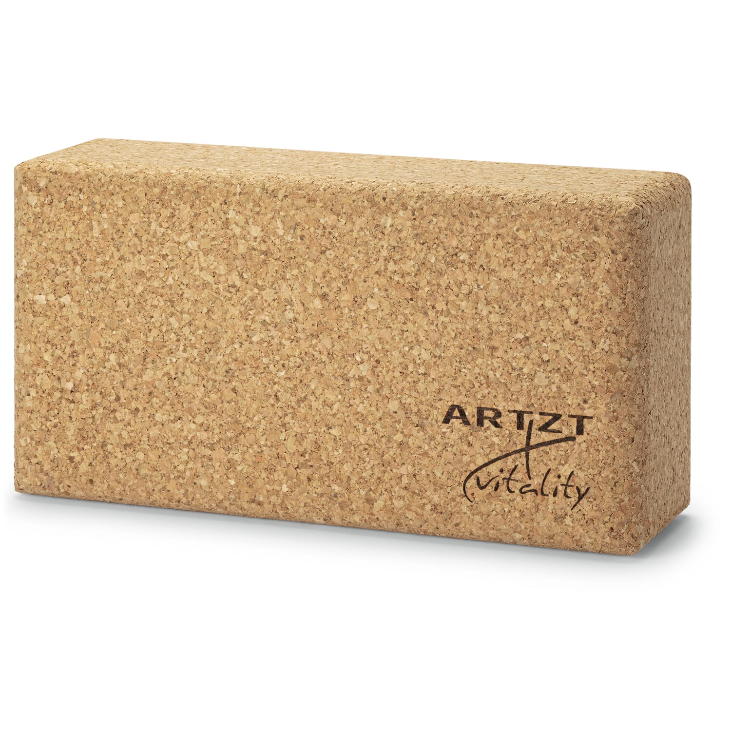 Cork yoga block