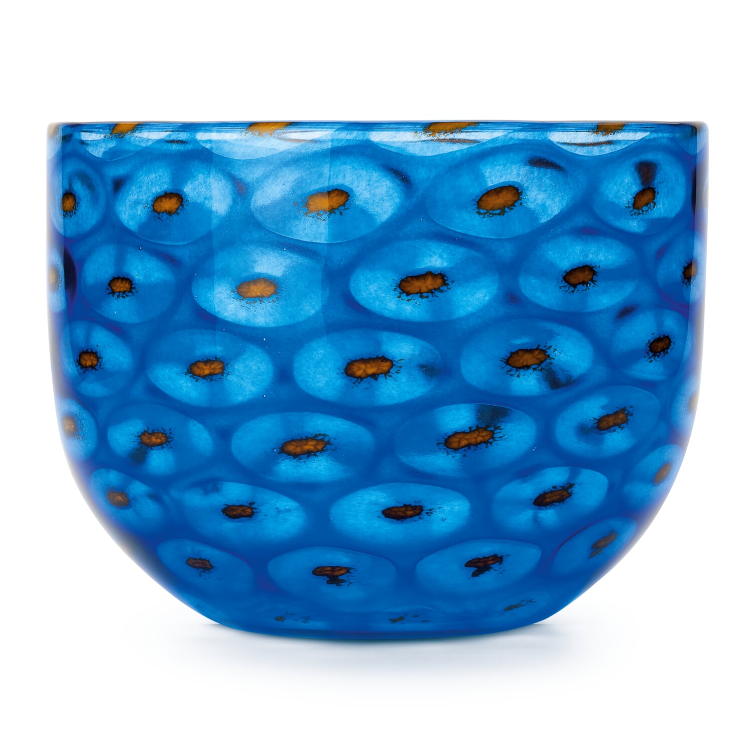 Glass bowl mouth blown