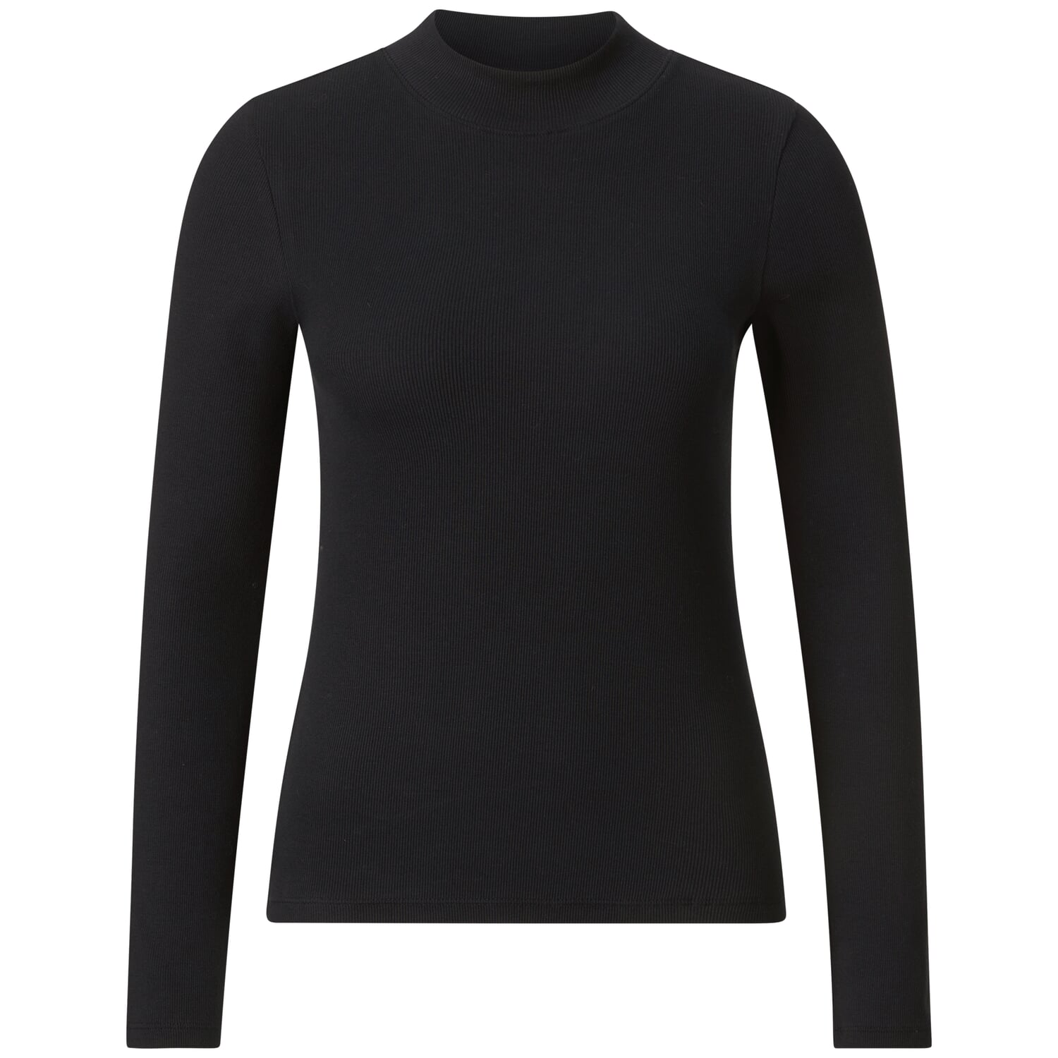 Ladies ribbed shirt long sleeve