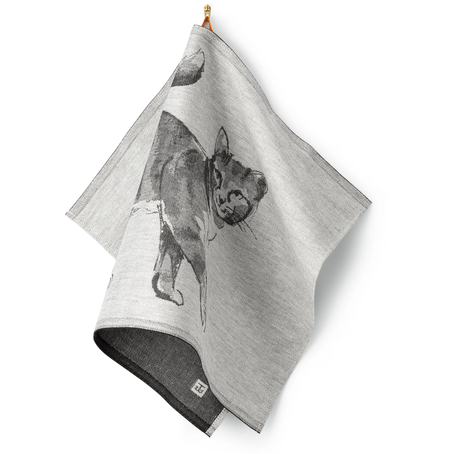 Tea towel Teemu J?rvi animal motif