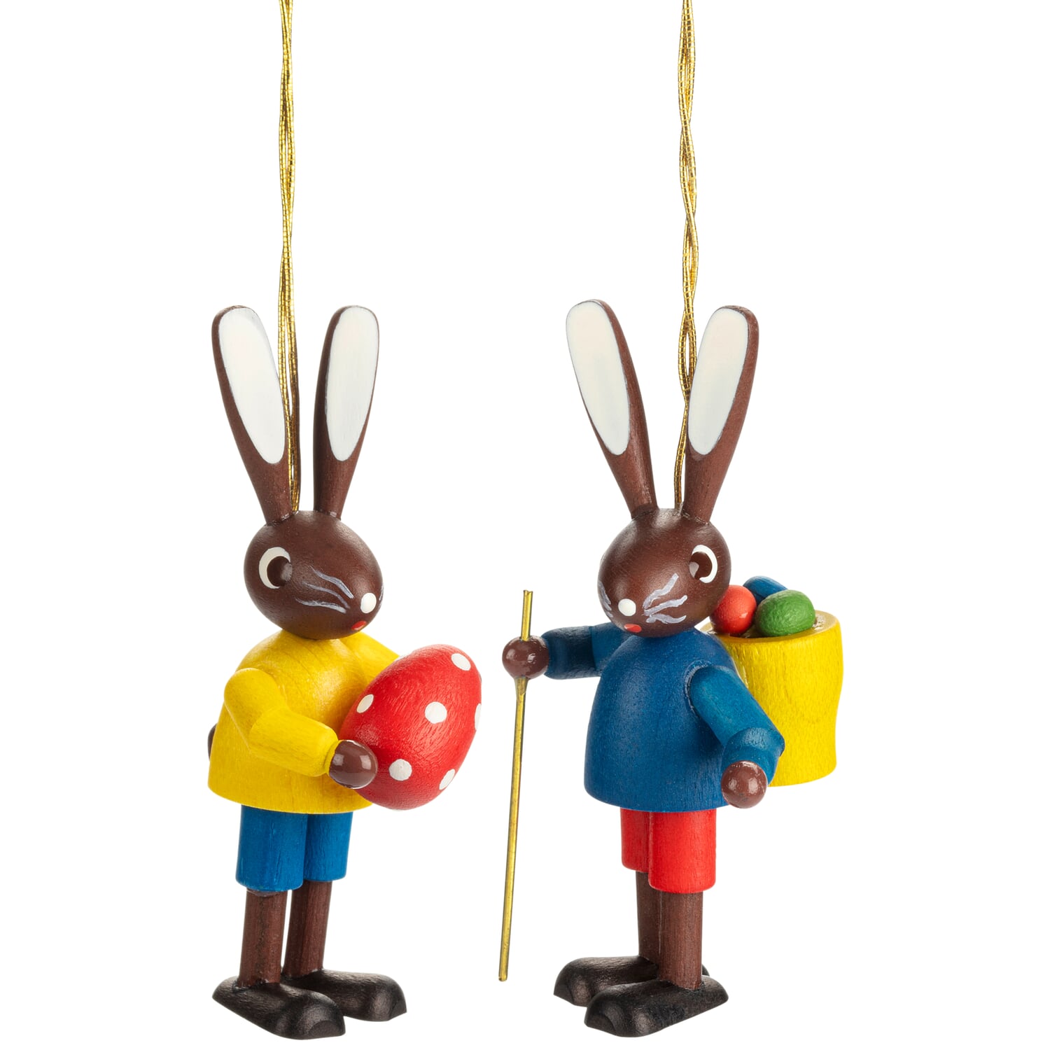 Wooden pendant bunny children