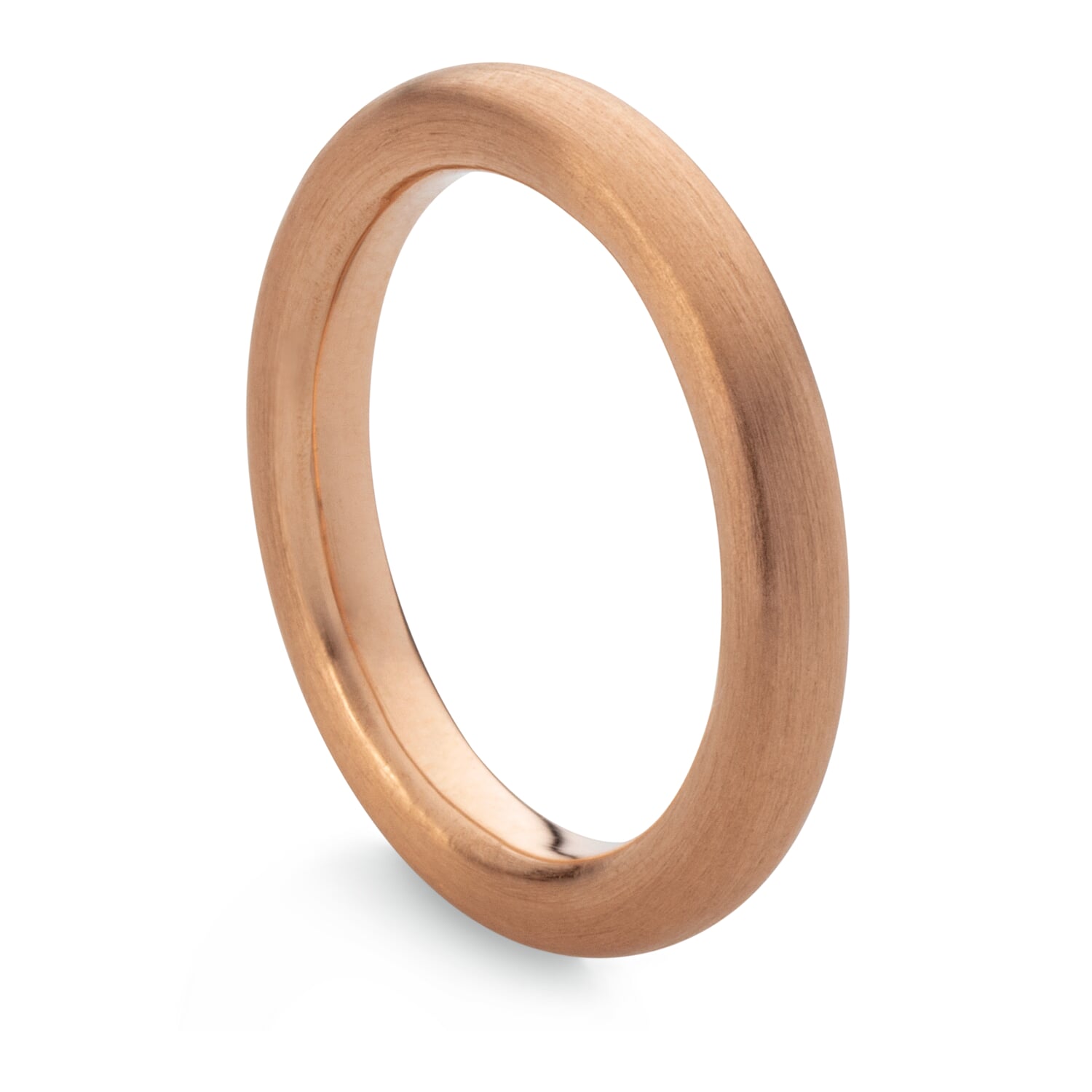 Finger ring round tube