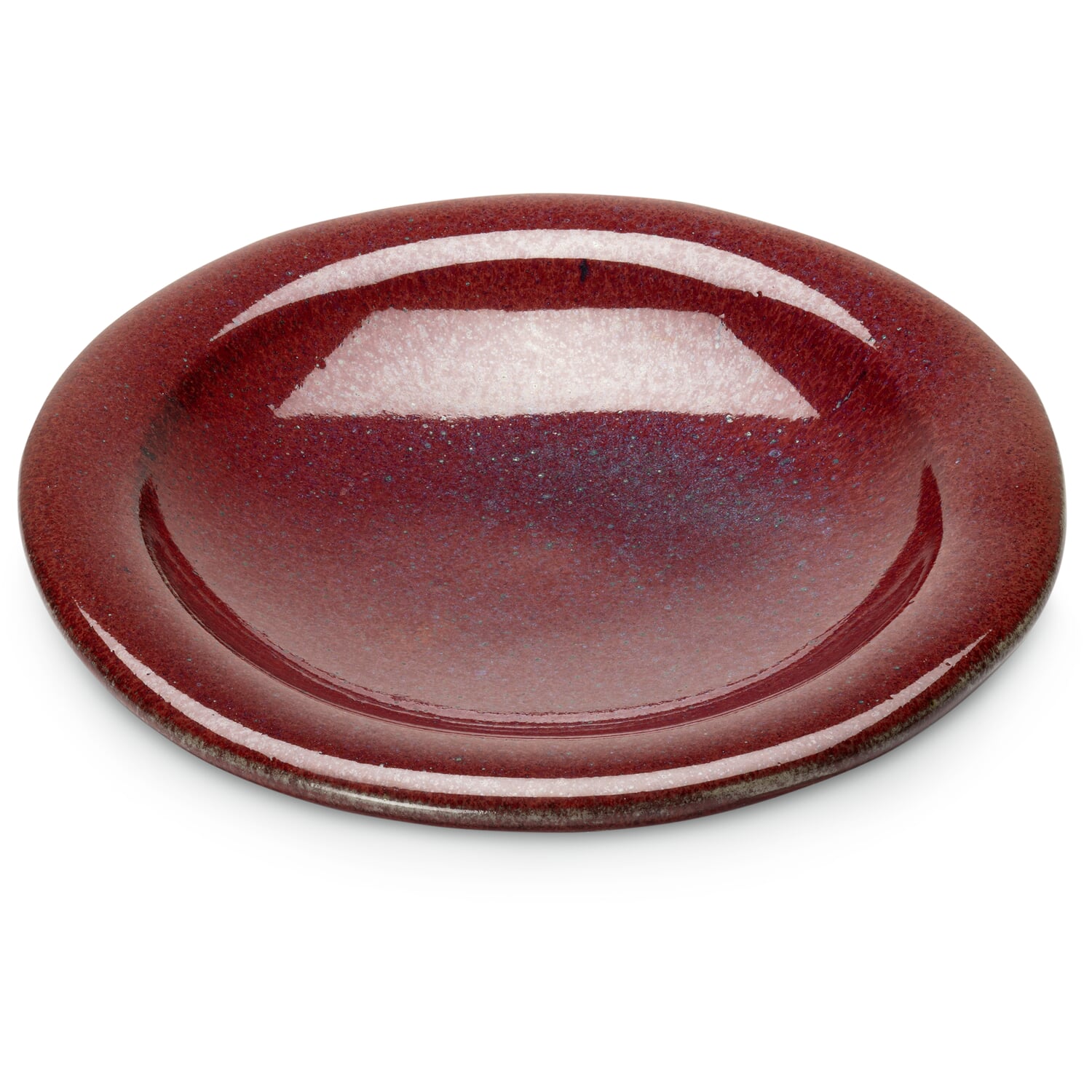 Handmade candle plate