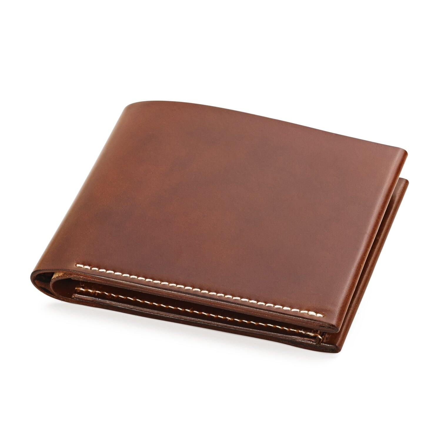 Mens wallet cordovan coin pocket
