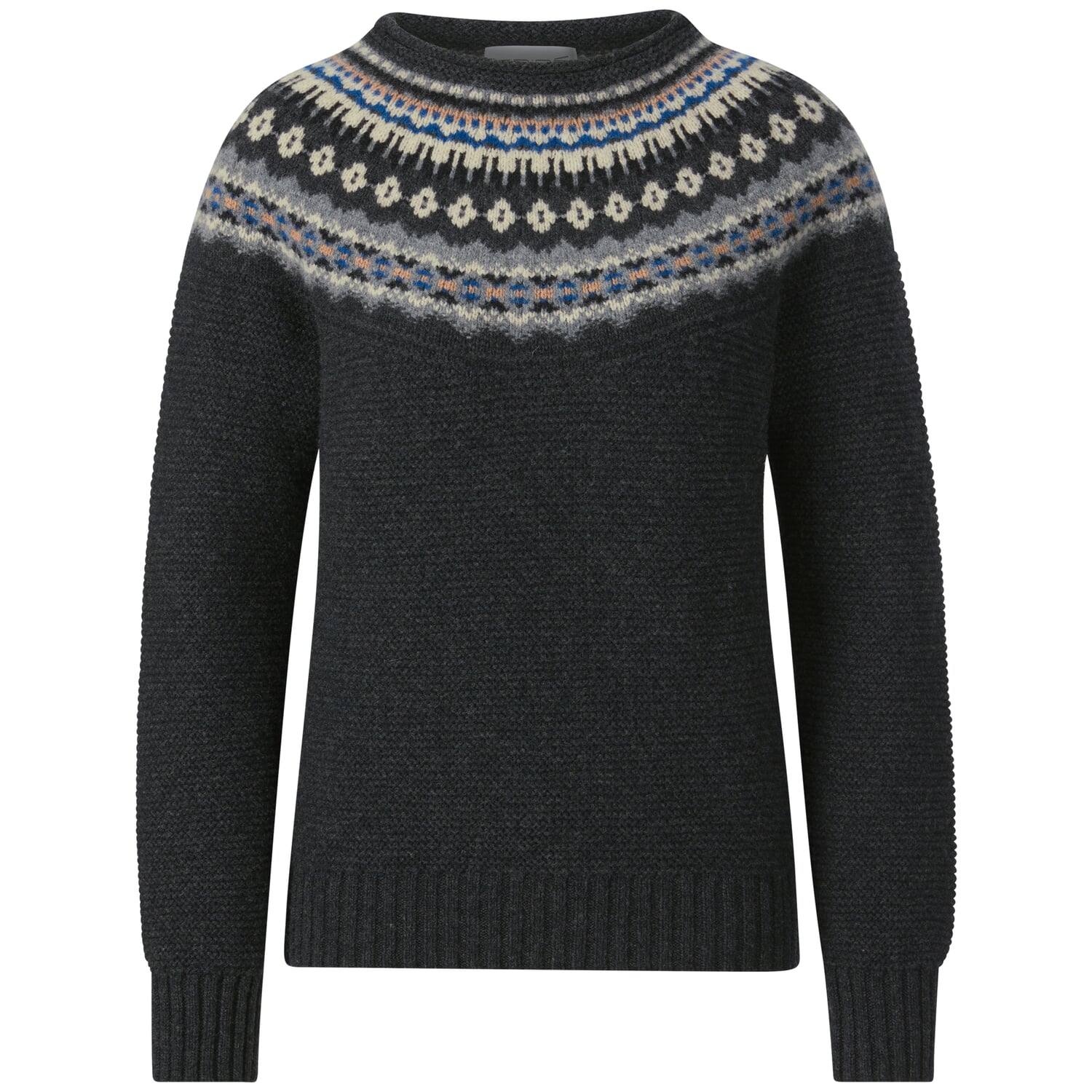 Ladies sweater with yoke
