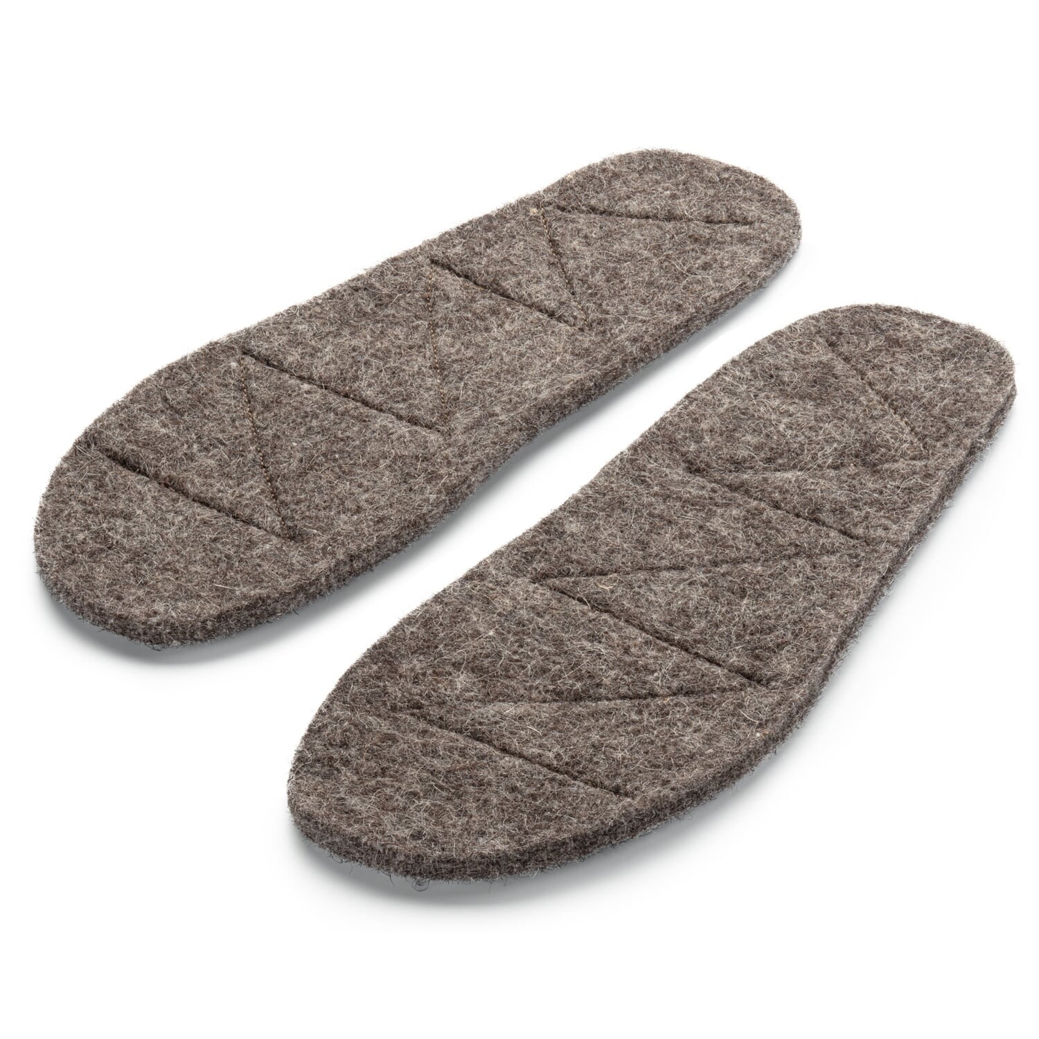 Wool felt insole