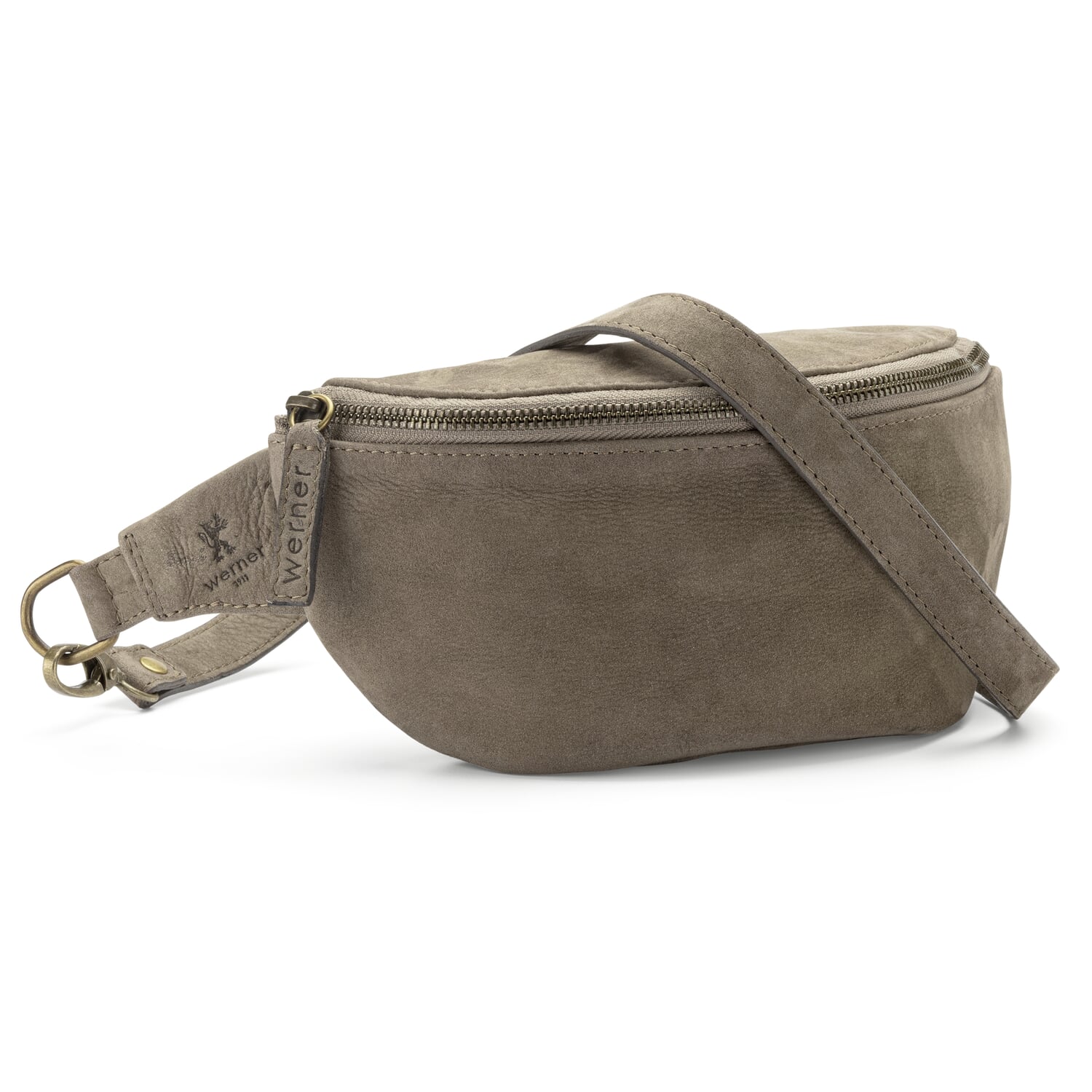 Ladies leather hip bag
